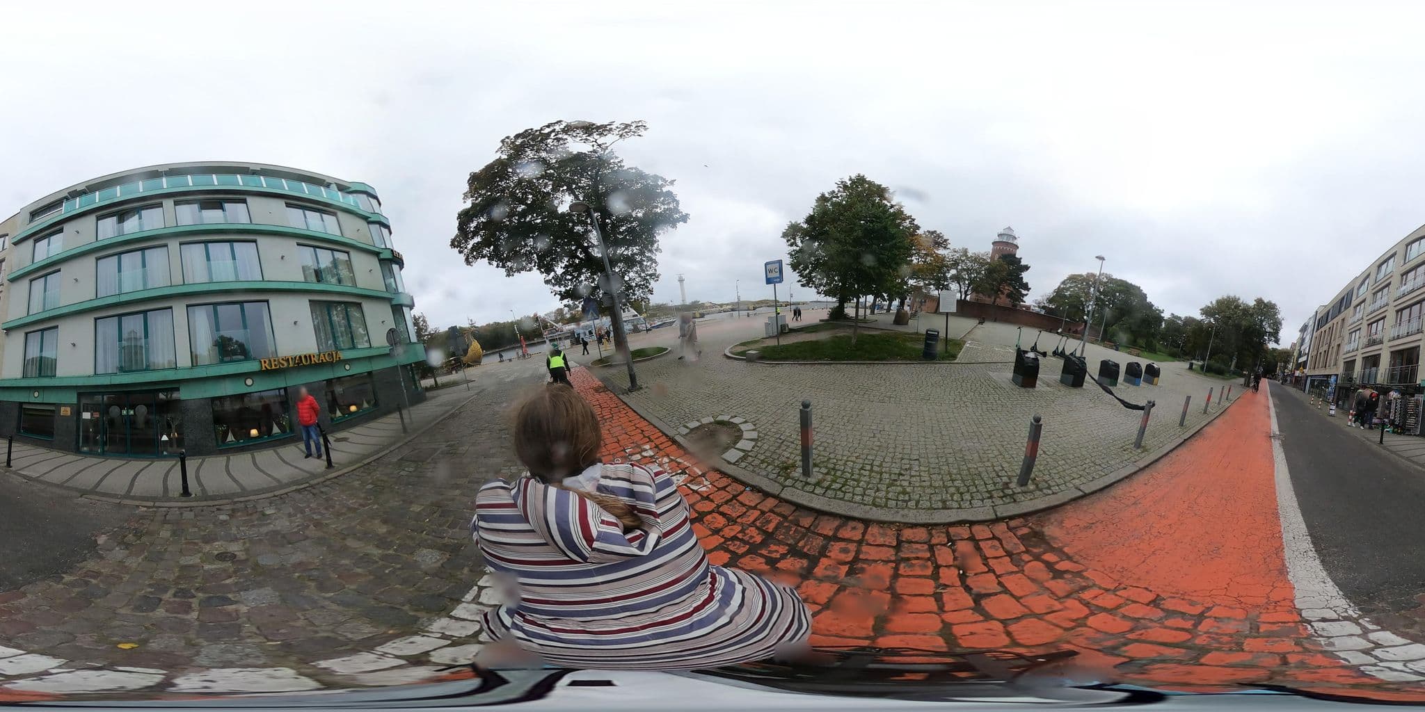 Street view near Hanseatic, Kołobrzeg
