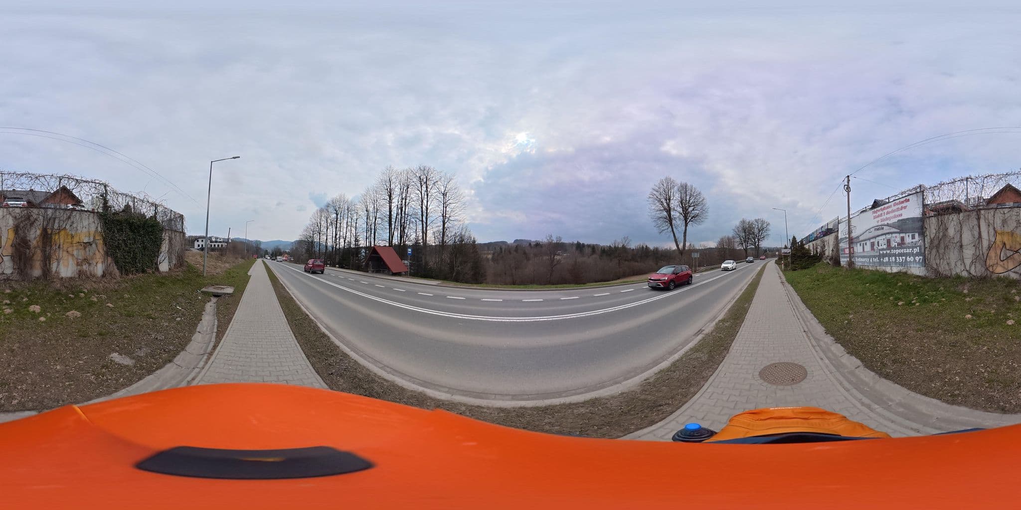 Street view near Dom Weselny "Ślazyk", Limanowa — © awizonosz (CC BY-SA · Mapillary)