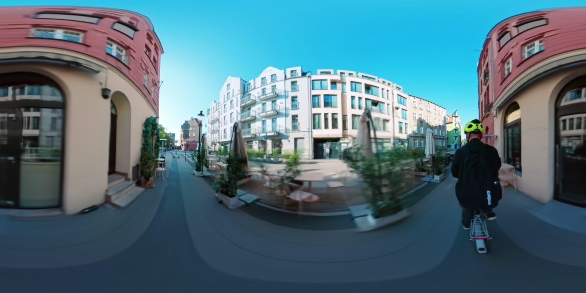 Street view near Hotel Śródka, Poznań — © Mik1900 (CC BY-SA · Mapillary)