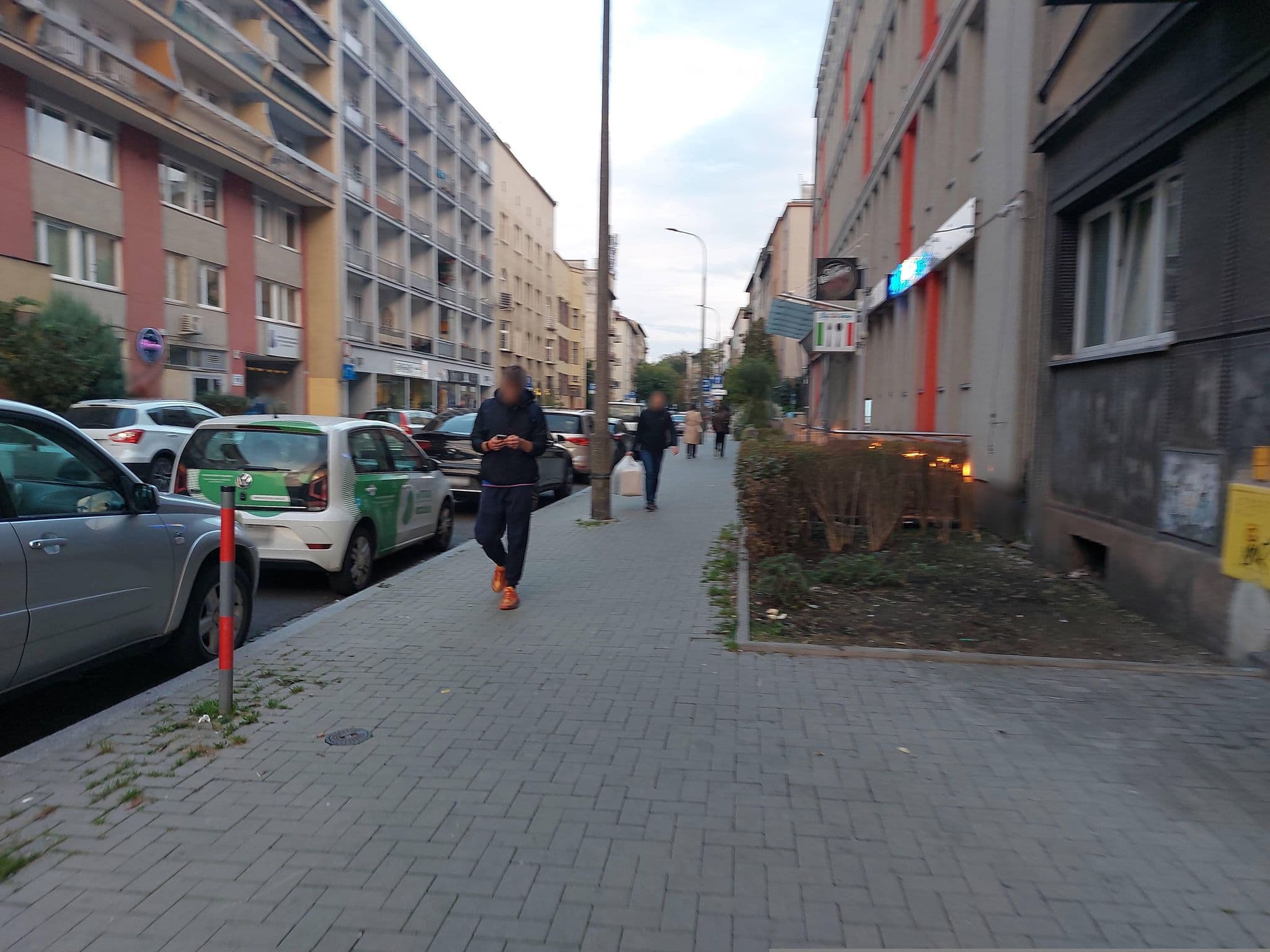 Street view near Lux Aparthotel, Kraków
