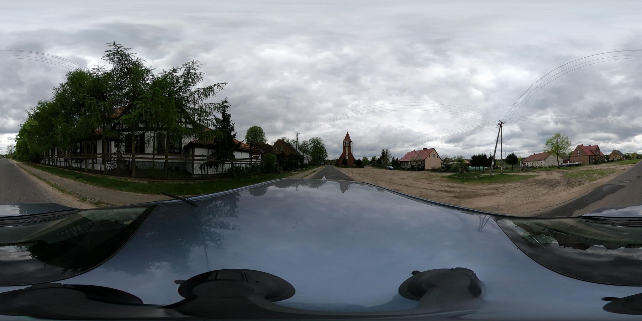 Street view near Leśny Dworek, Drawsko — © Wojciech_TPE (CC BY-SA · Mapillary)
