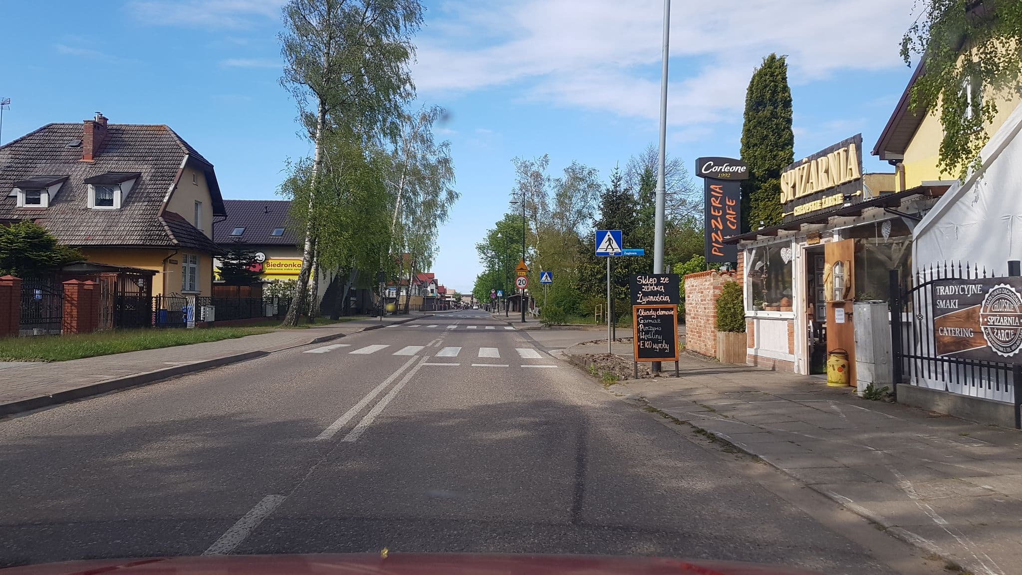 Street view near Holiday, Darłówko