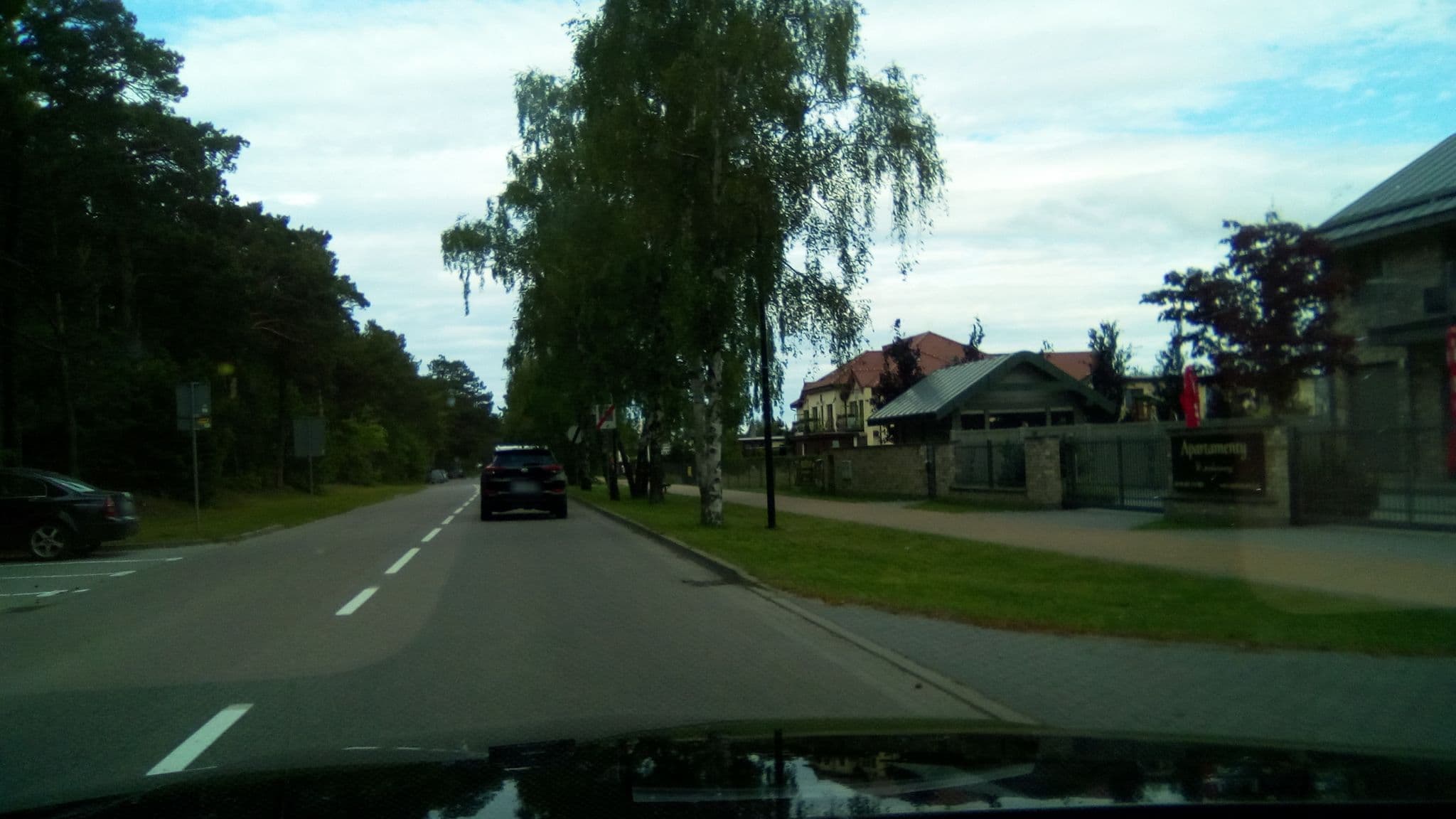 Street view near Apartamenty u Piekarzowej, Jastrzębia Góra