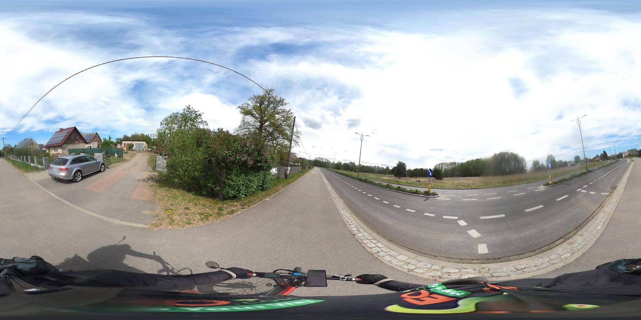 Street view near Agroturystyczne-Ekologiczne Gospodarstwo Rolno-Hodowlane, Stepnica — © masterofnoroad (CC BY-SA · Mapillary)
