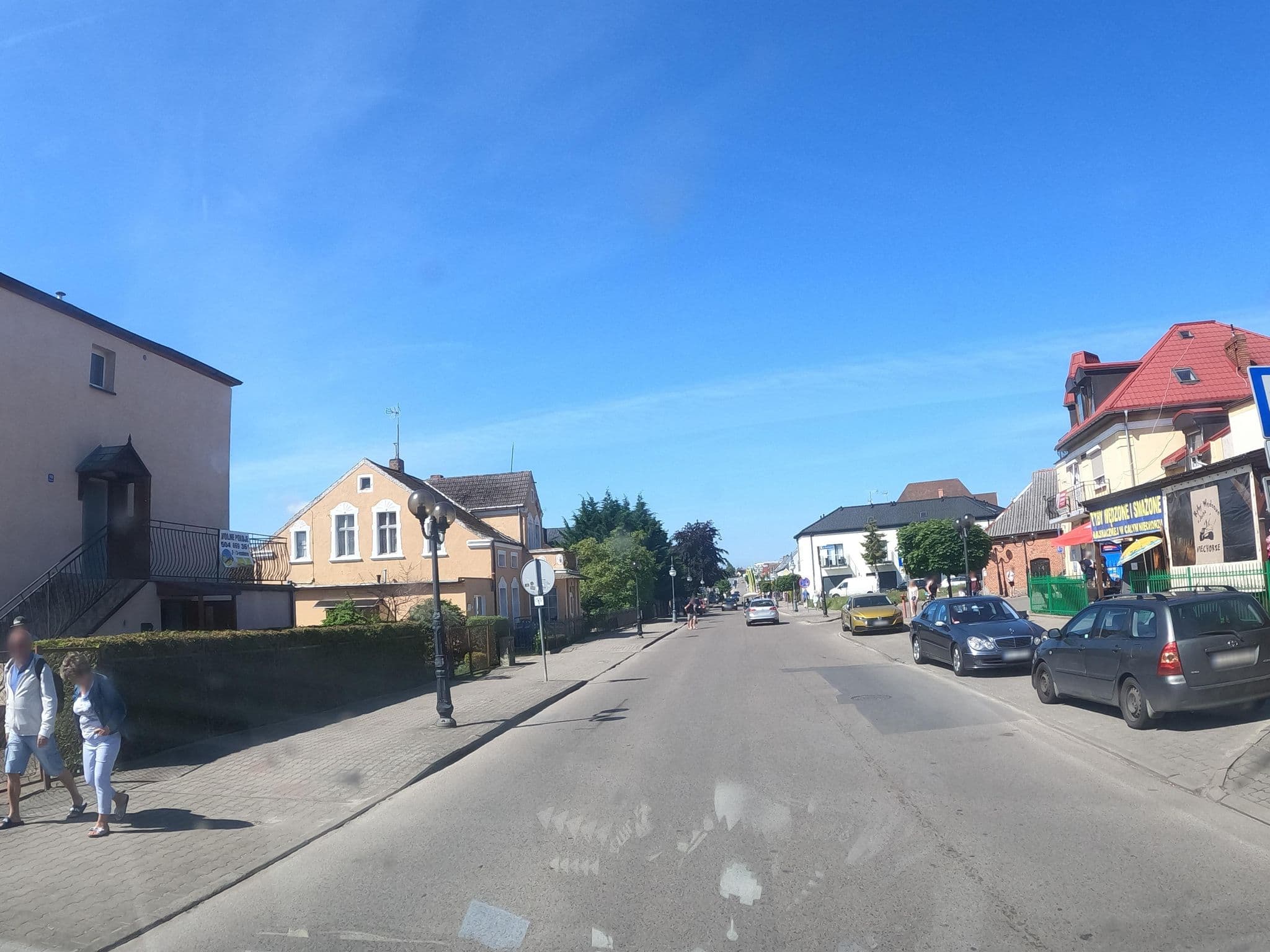 Street view near Danutówka, Cerkwica