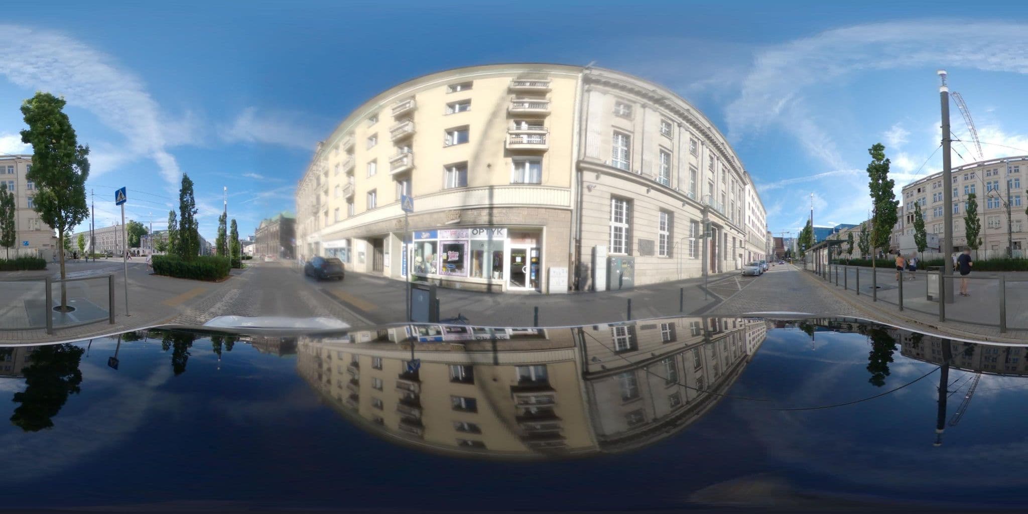 Street view near Very Berry, Poznań — © Fixtor (CC BY-SA · Mapillary)
