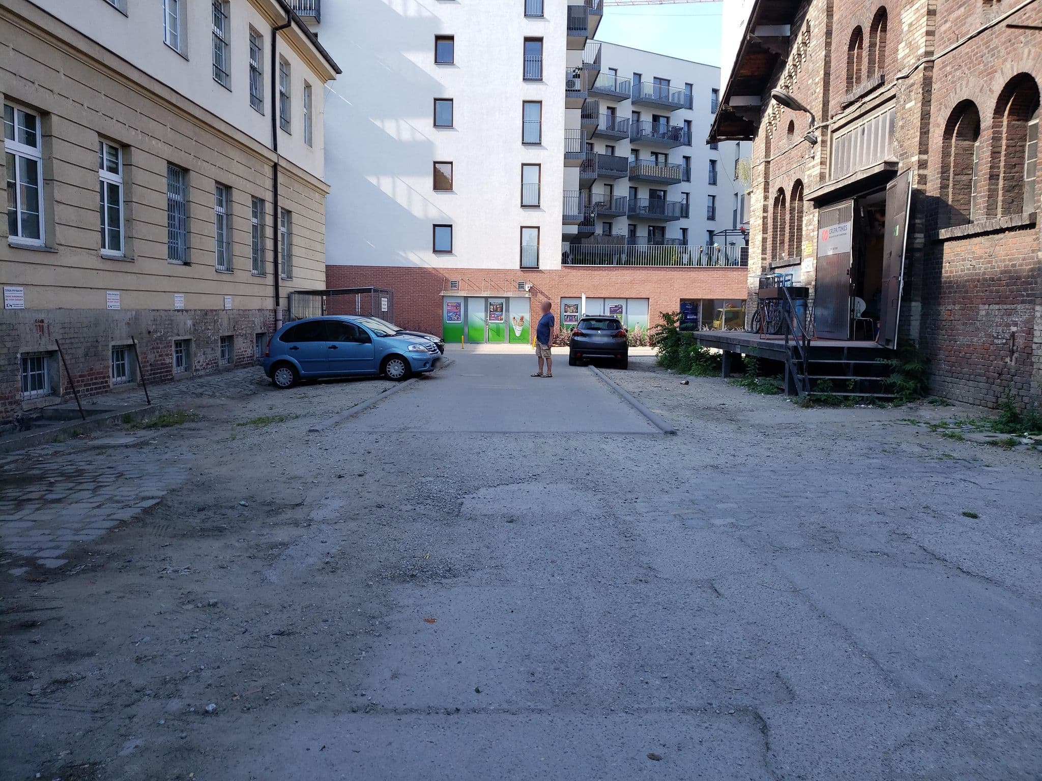 Street view near Hostel Baza 15, Szczepin — © danvyr (CC BY-SA · Mapillary)