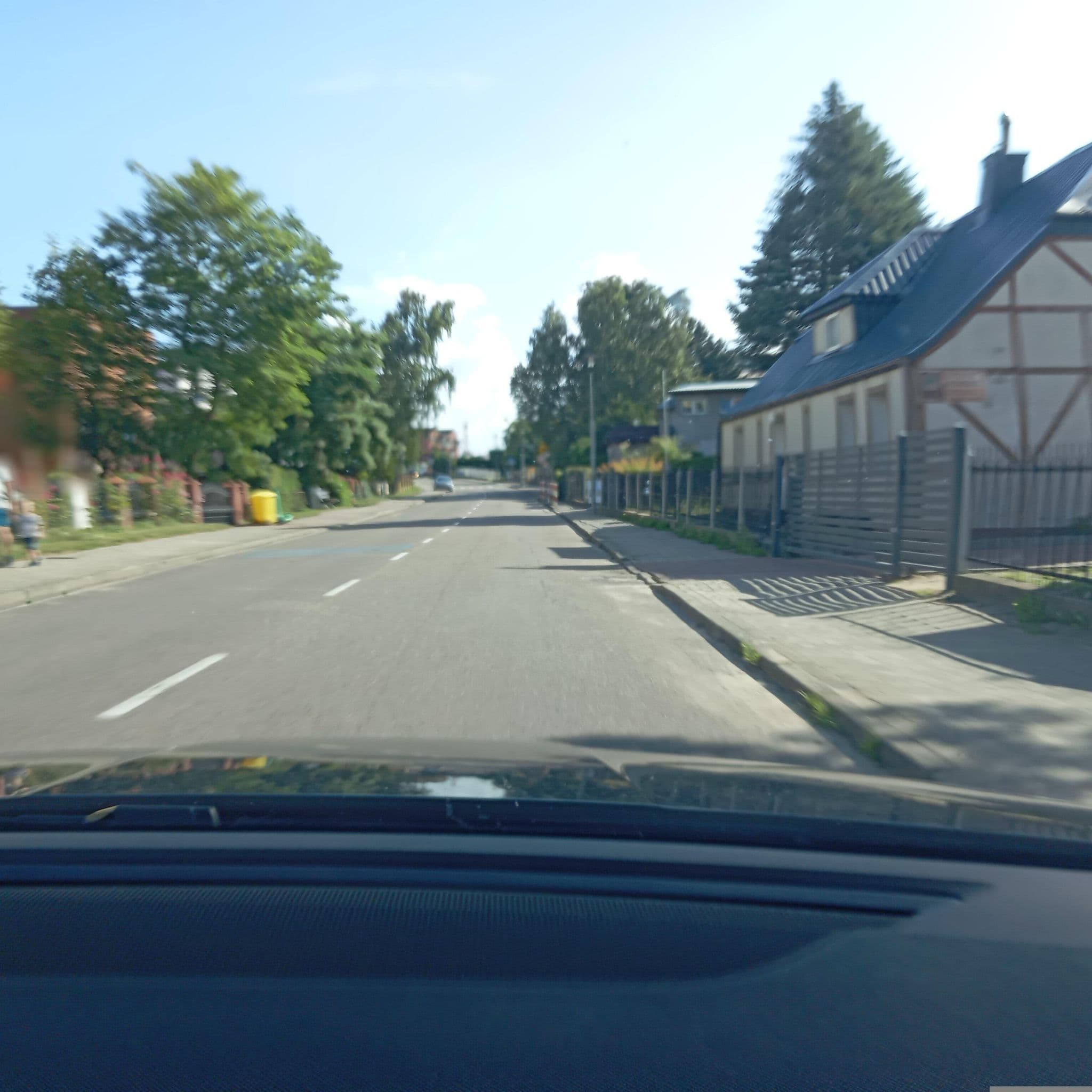 Street view near Kasia, Ustronie Morskie