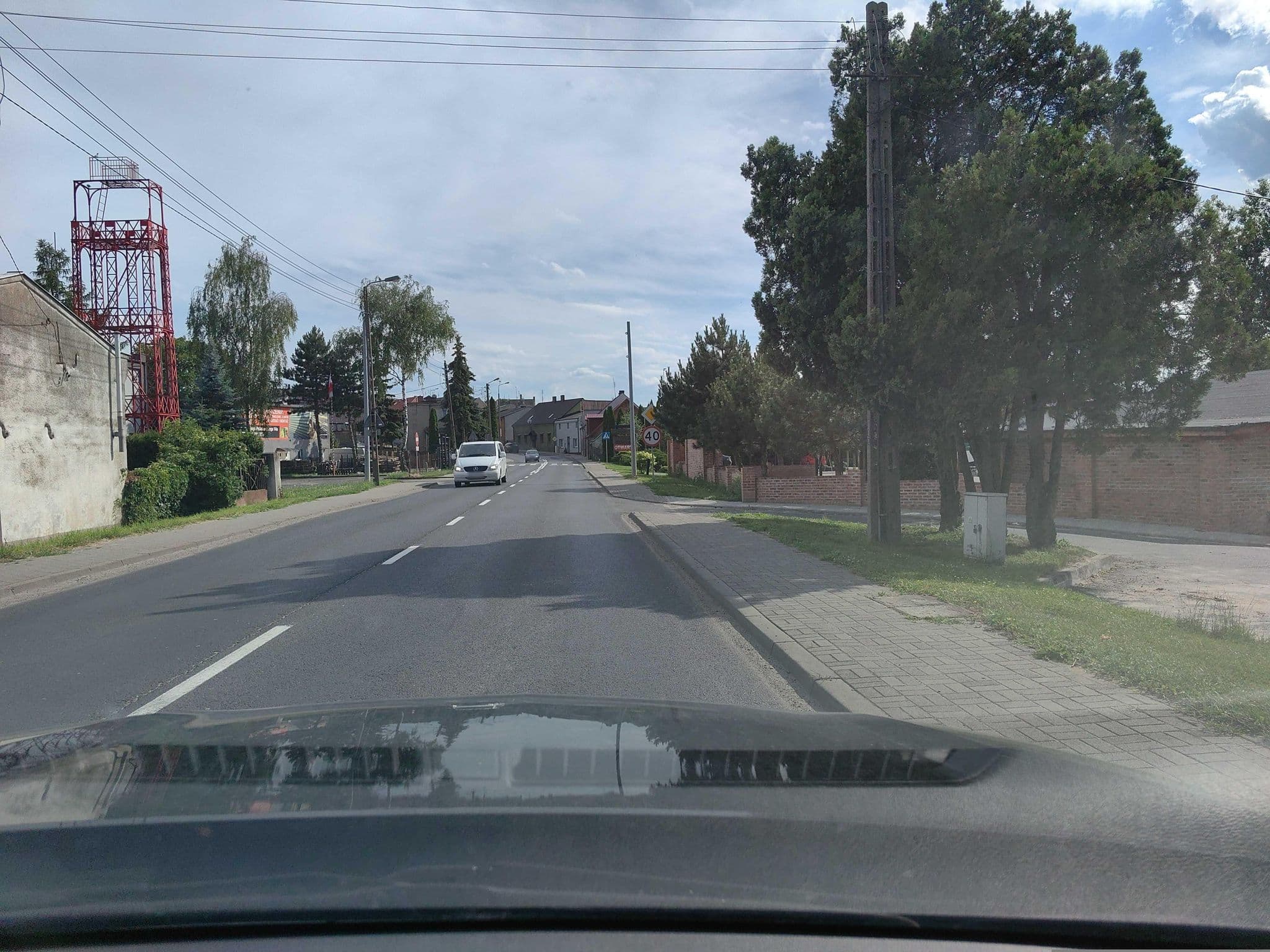 Street view near Bistro Pizzeria Roma, Kłecko — © kietlak (CC BY-SA · Mapillary)