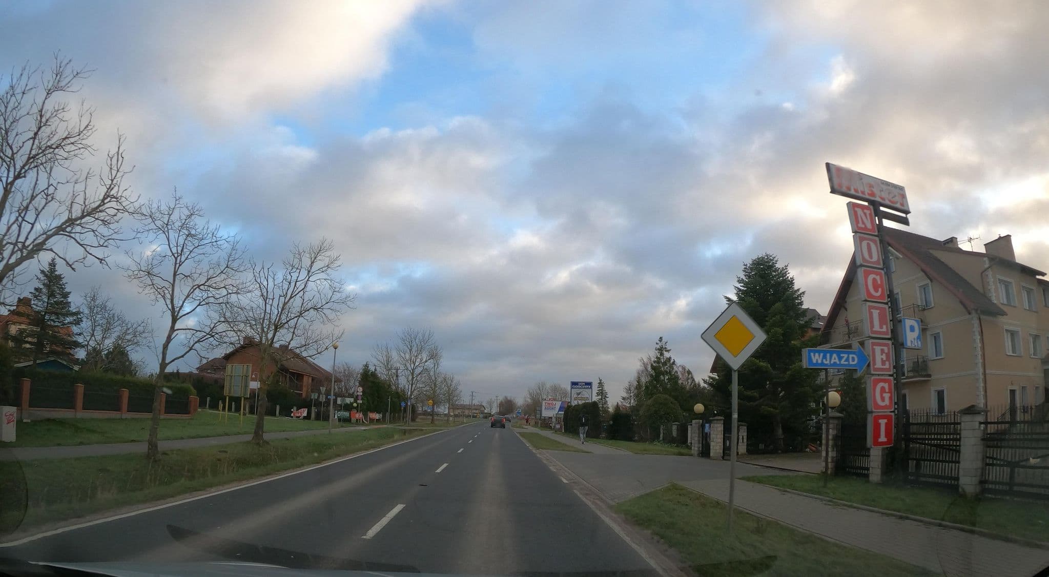 Street view near Admirał, Mielno