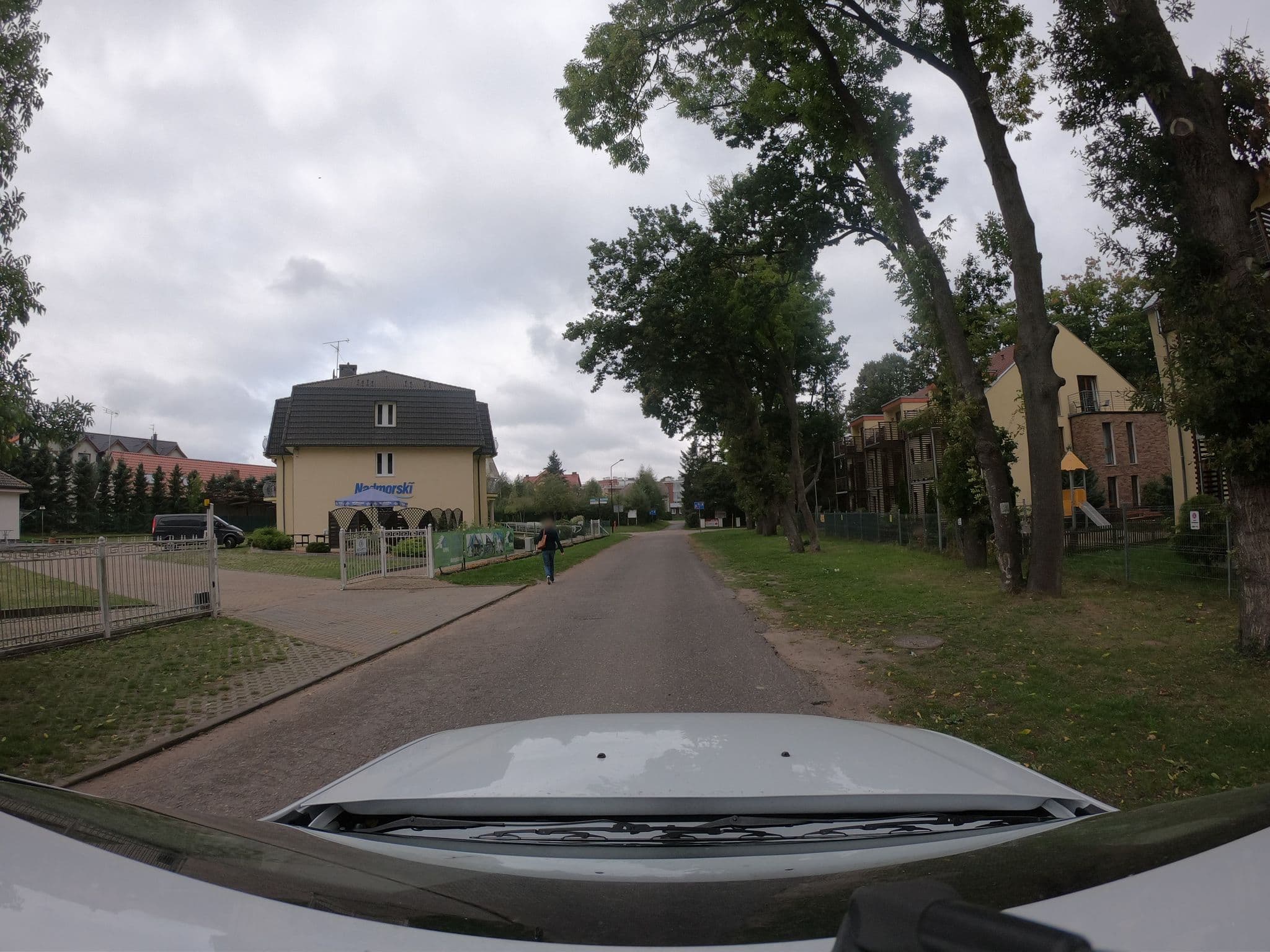 Street view near Nadmorski, Pobierowo