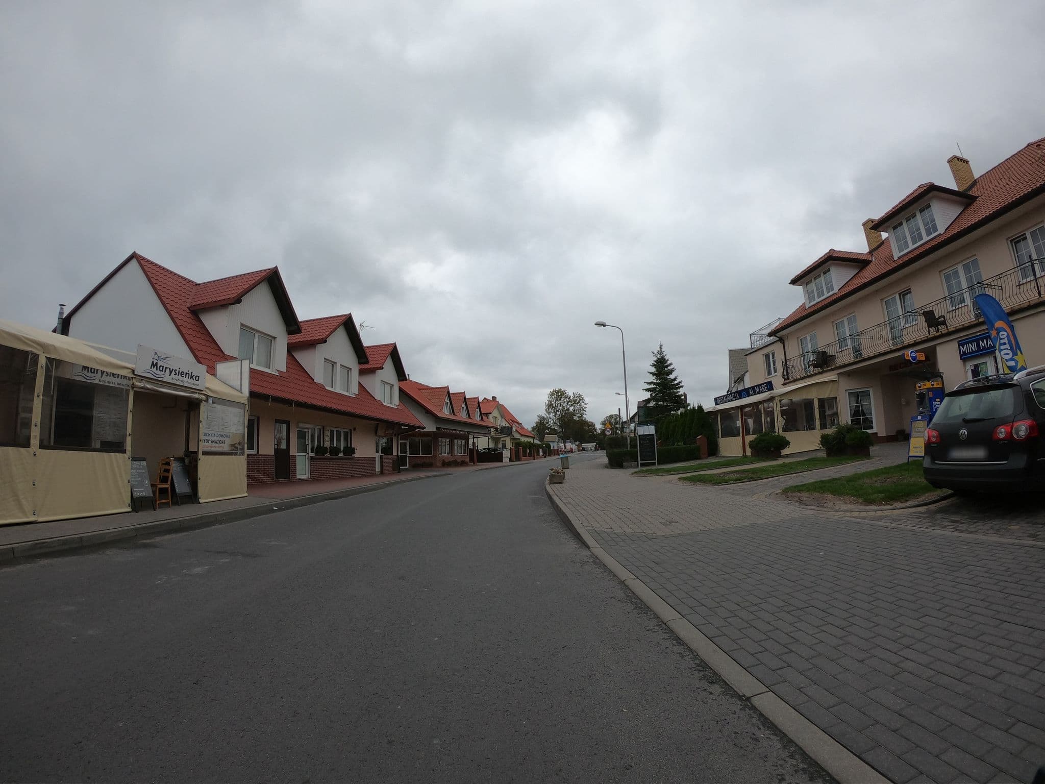 Street view near Willa AL MARE, Mielno