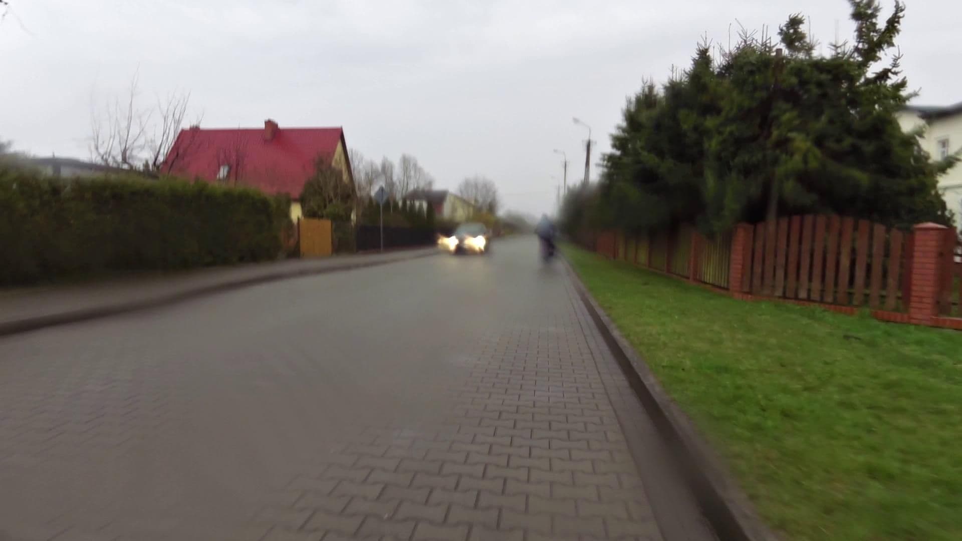 Street view near Jarzębinka, Grzybowo