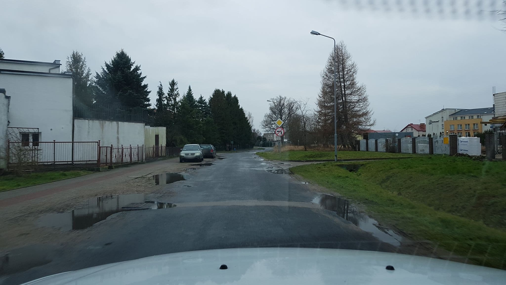 Street view near Amberia, Grzybowo