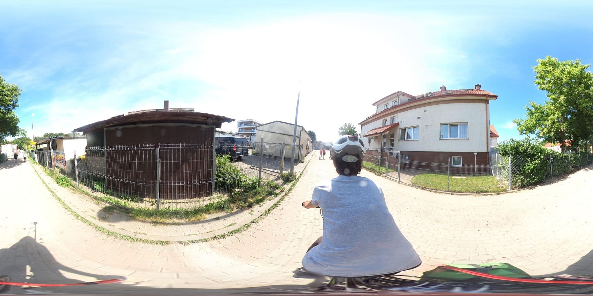 Street view near Azalia, Ustronie Morskie