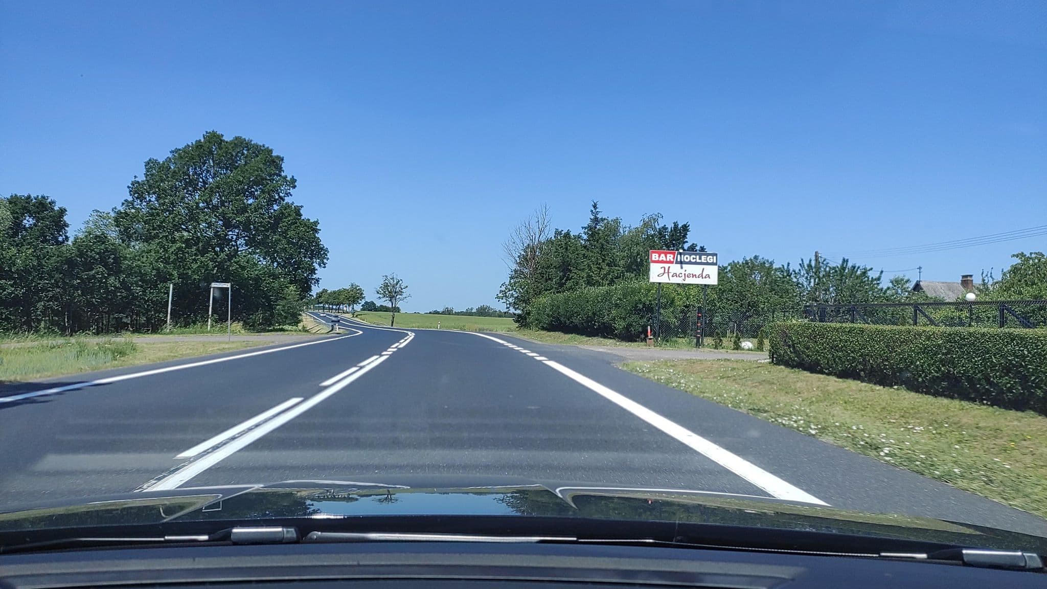 Street view near Hotel Hacjenda, Ujście — © jacekb (CC BY-SA · Mapillary)