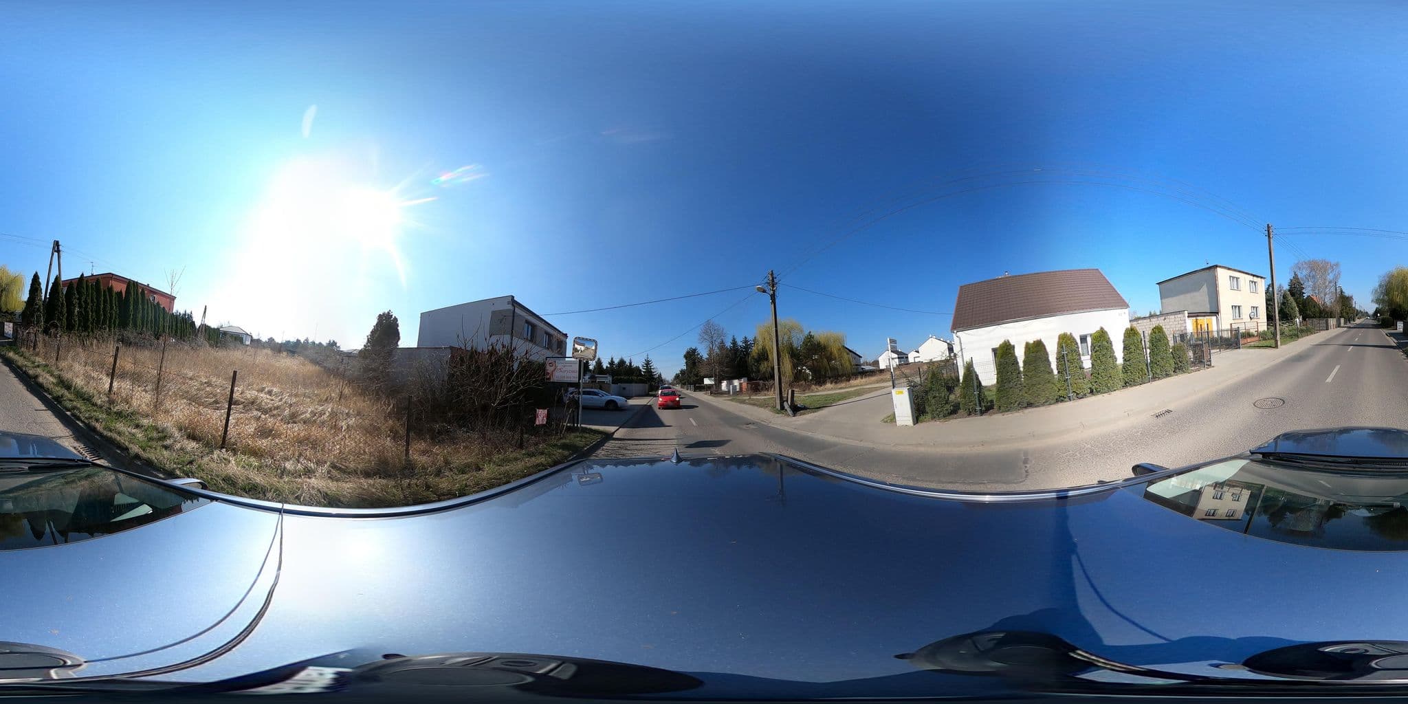 Street view near Kwatera pracownicza u Artura, Komorniki — © Wojciech_TPE (CC BY-SA · Mapillary)
