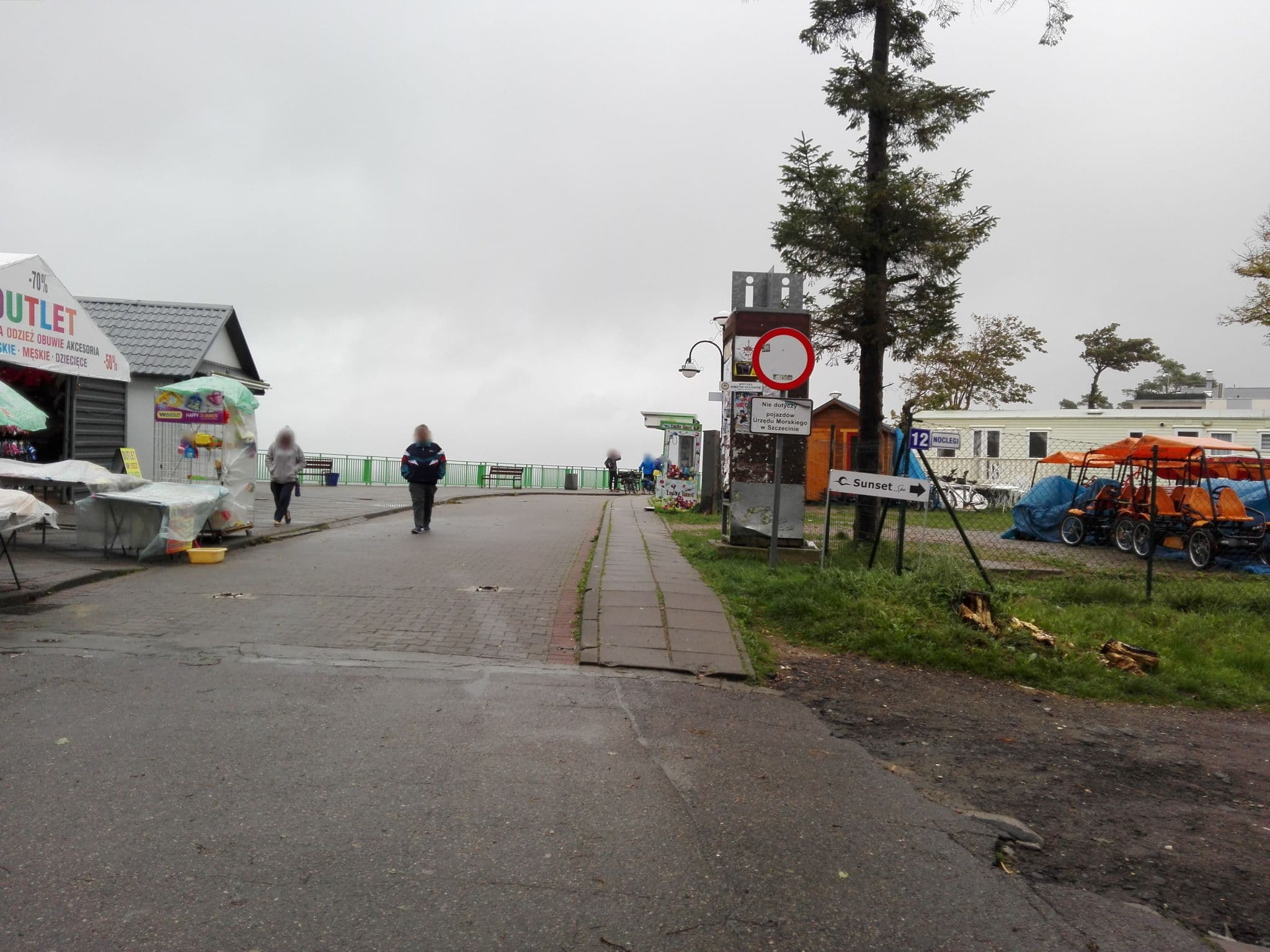 Street view near Róża Wiatrów, Pobierowo