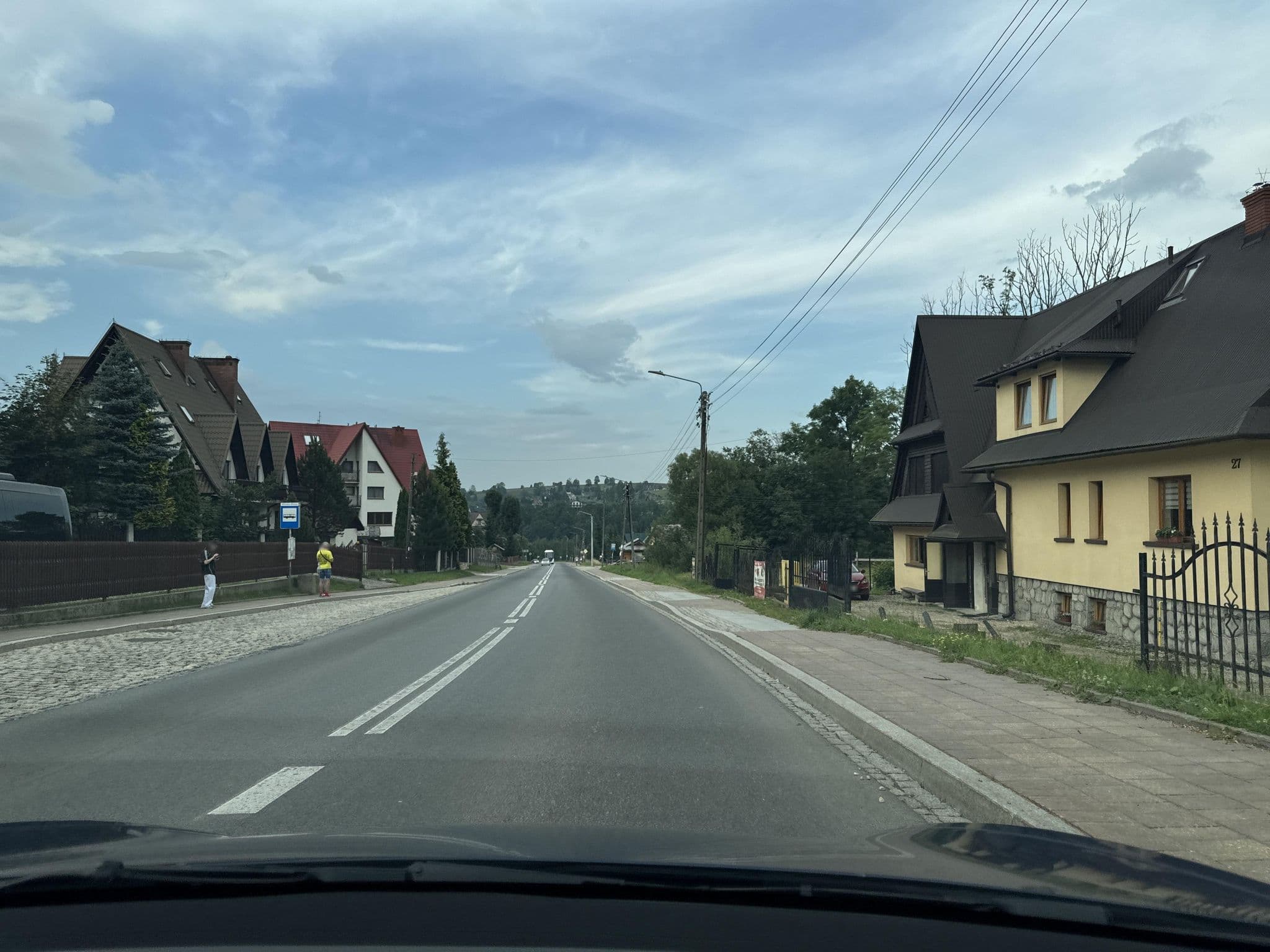 Street view near Smreco House, Zakopane