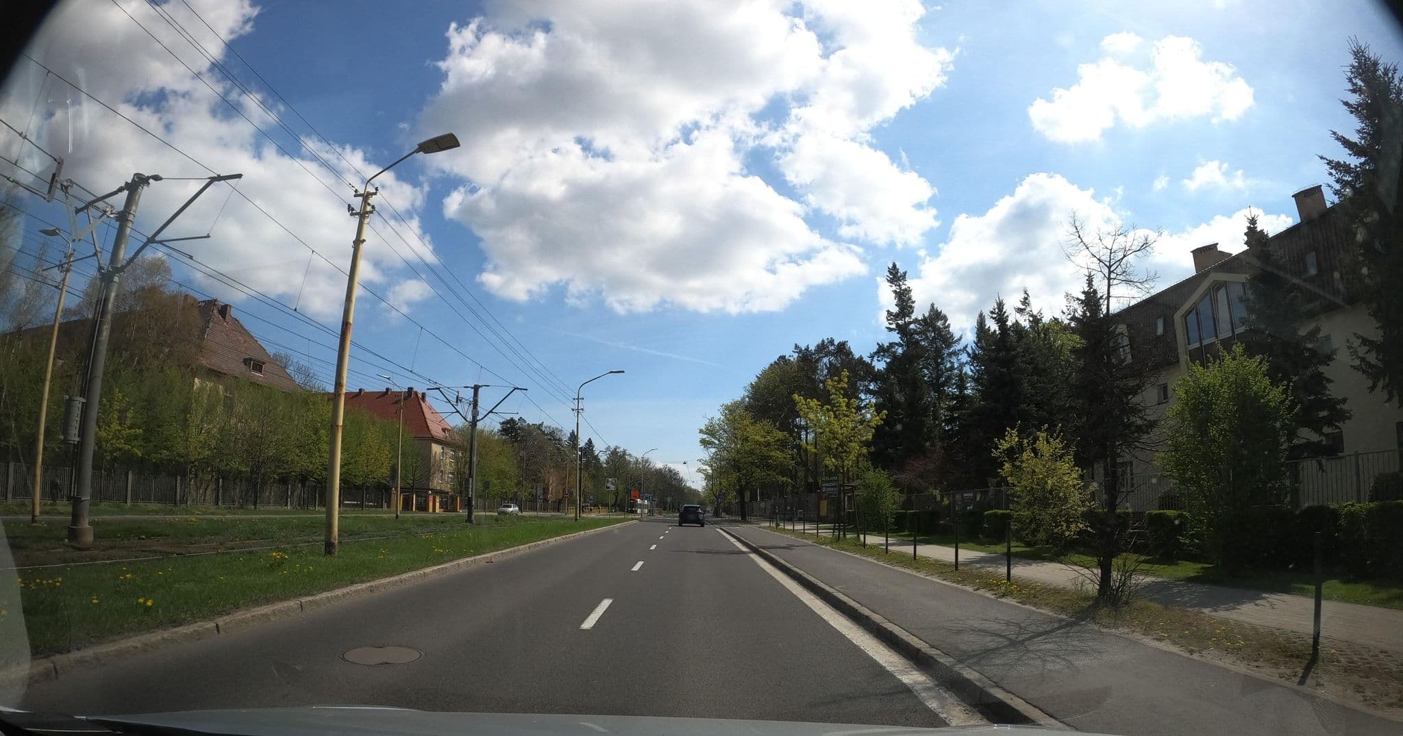 Street view near Bursa Towarzystwa Salezjańskiego, Świerczewo — © masterofnoroad (CC BY-SA · Mapillary)