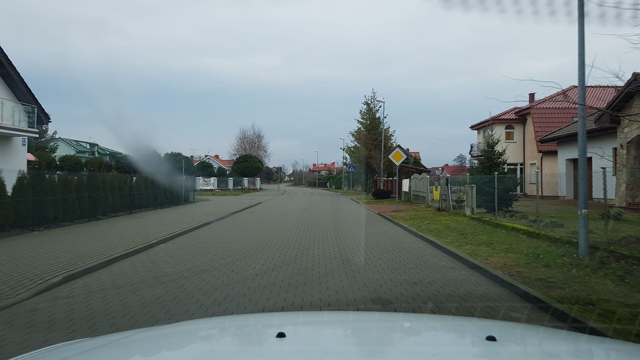 Street view near Wika, Grzybowo