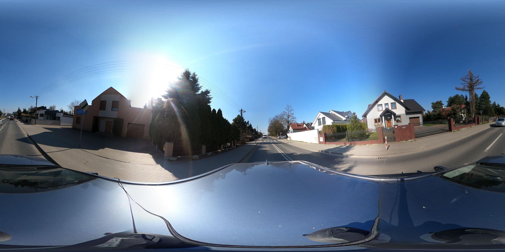 Street view near Apartament Komorniki, Komorniki — © Wojciech_TPE (CC BY-SA · Mapillary)