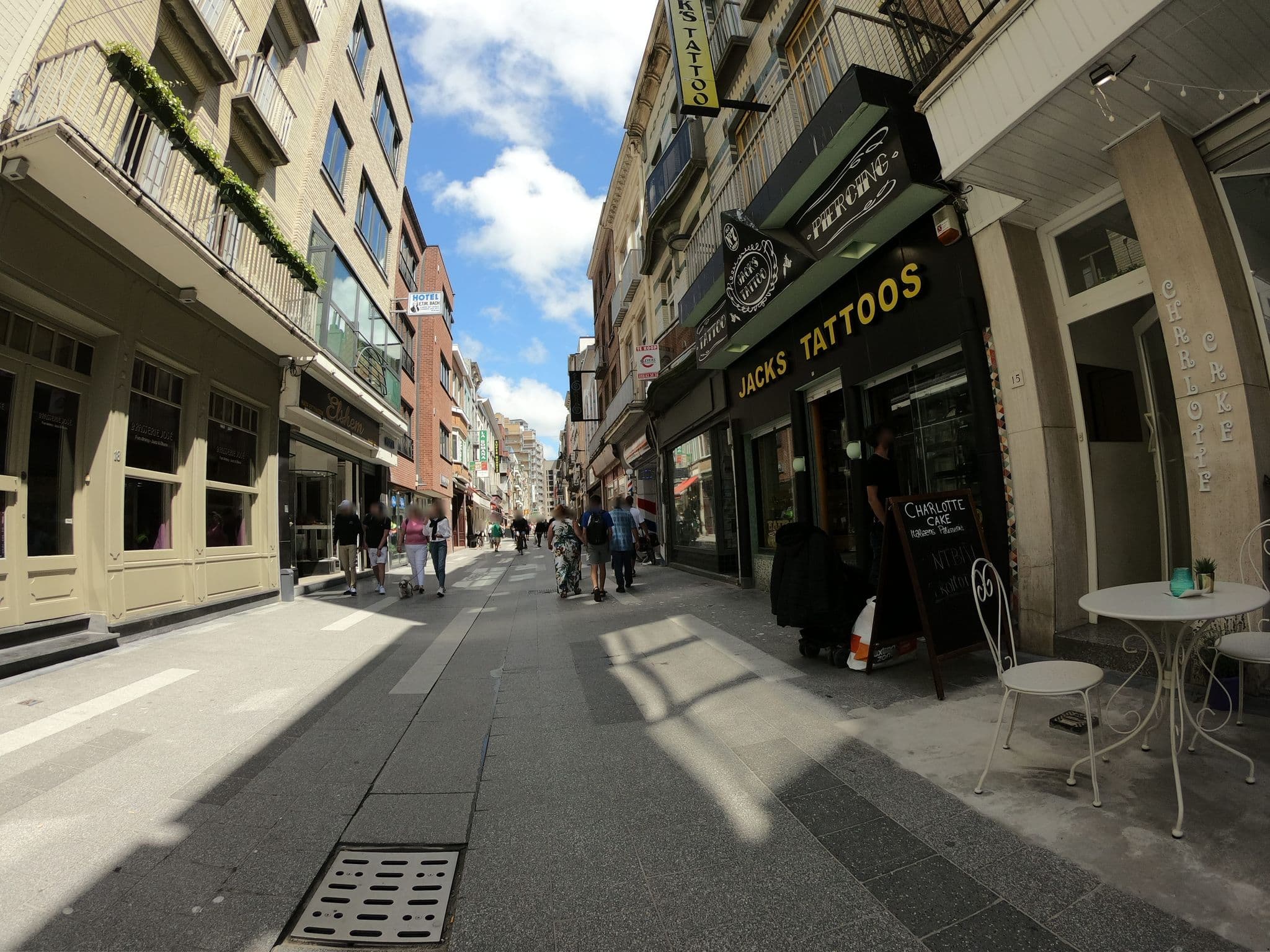 Street view near E.T.M. Beach, Blankenberge — © filipc (CC BY-SA · Mapillary)