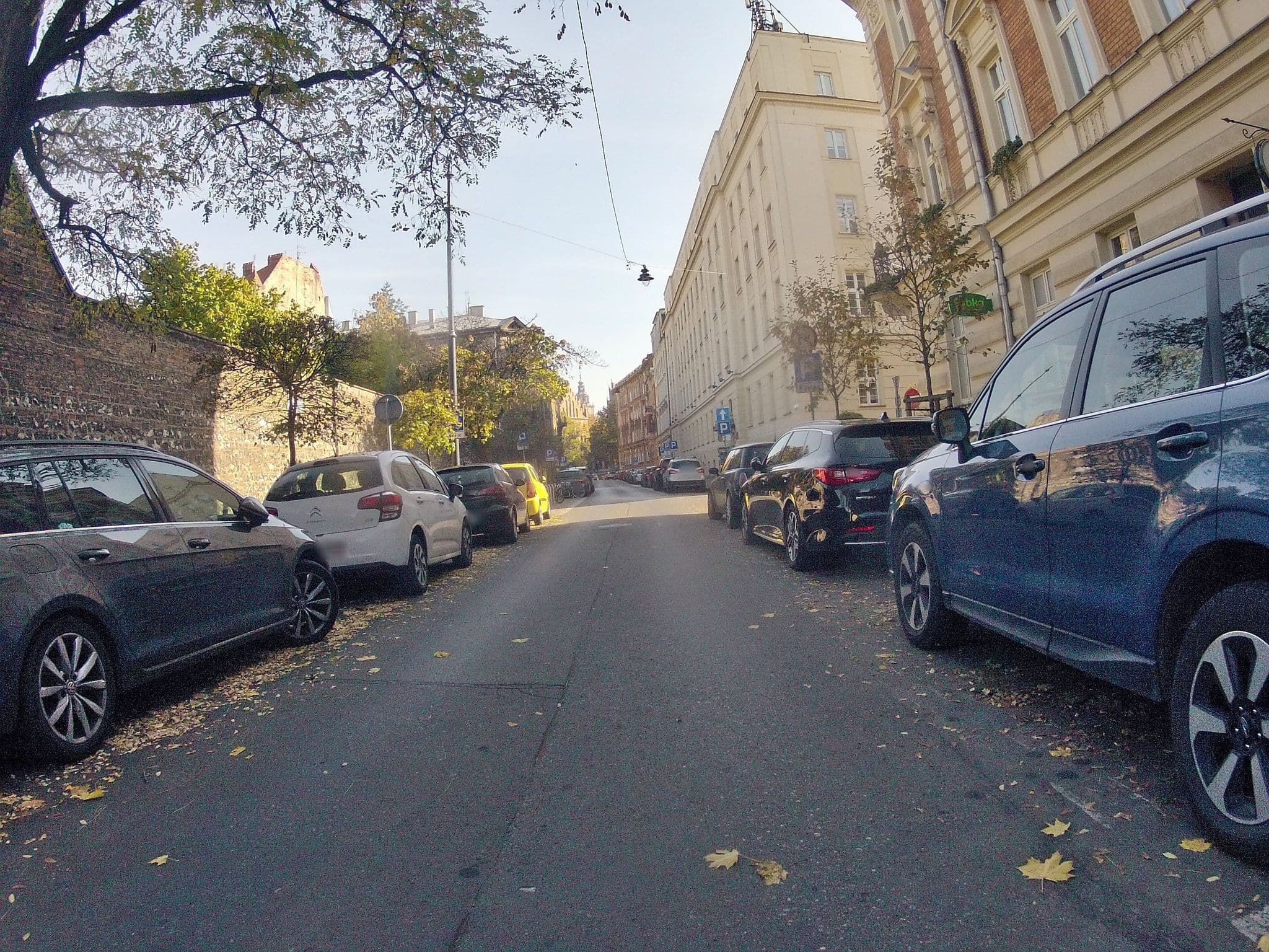 Street view near Apartamenty Czapskich, Kraków