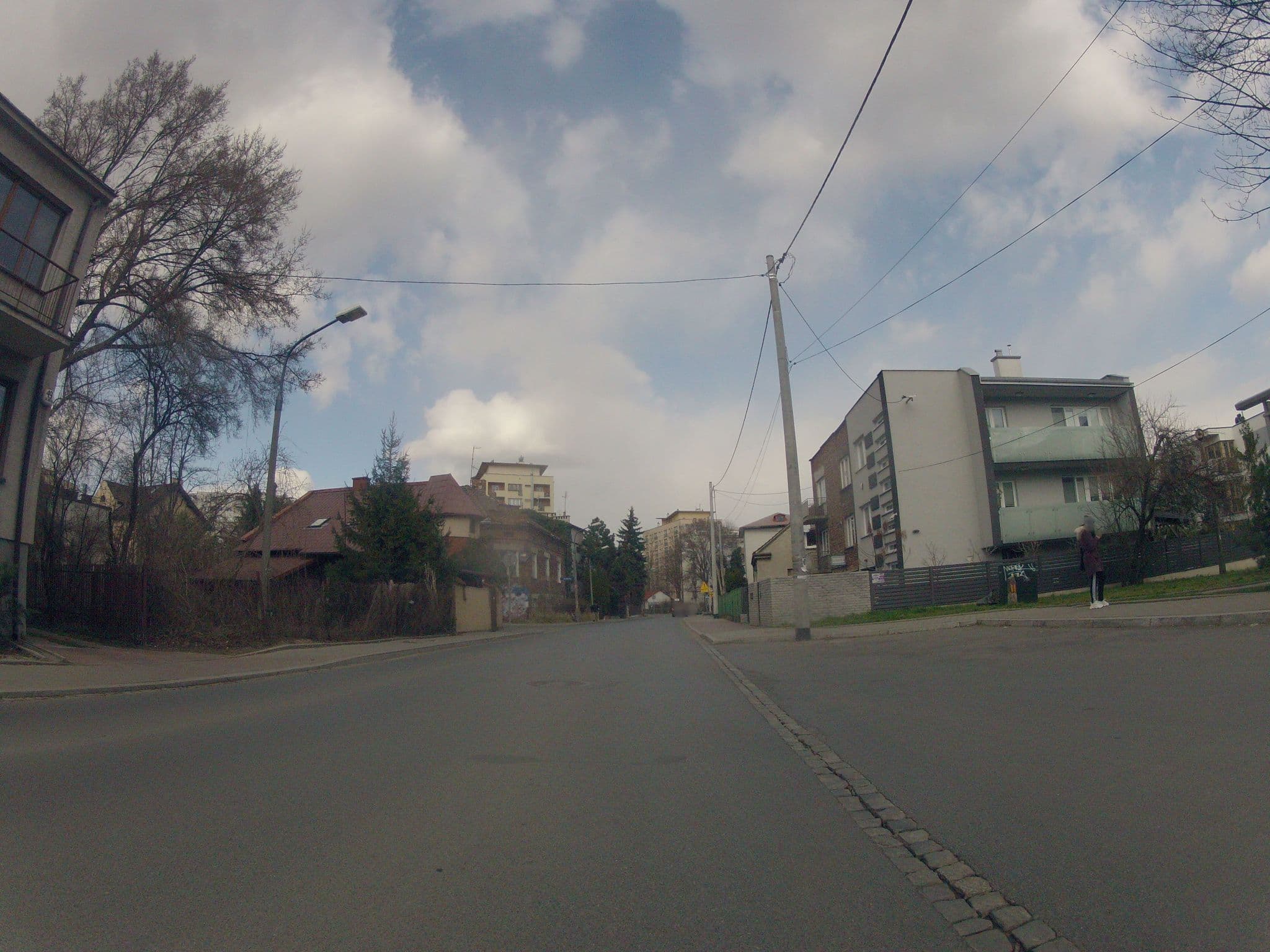 Street view near Dom na Brogach, Grzegórzki — © ekeshkekesh (CC BY-SA · Mapillary)