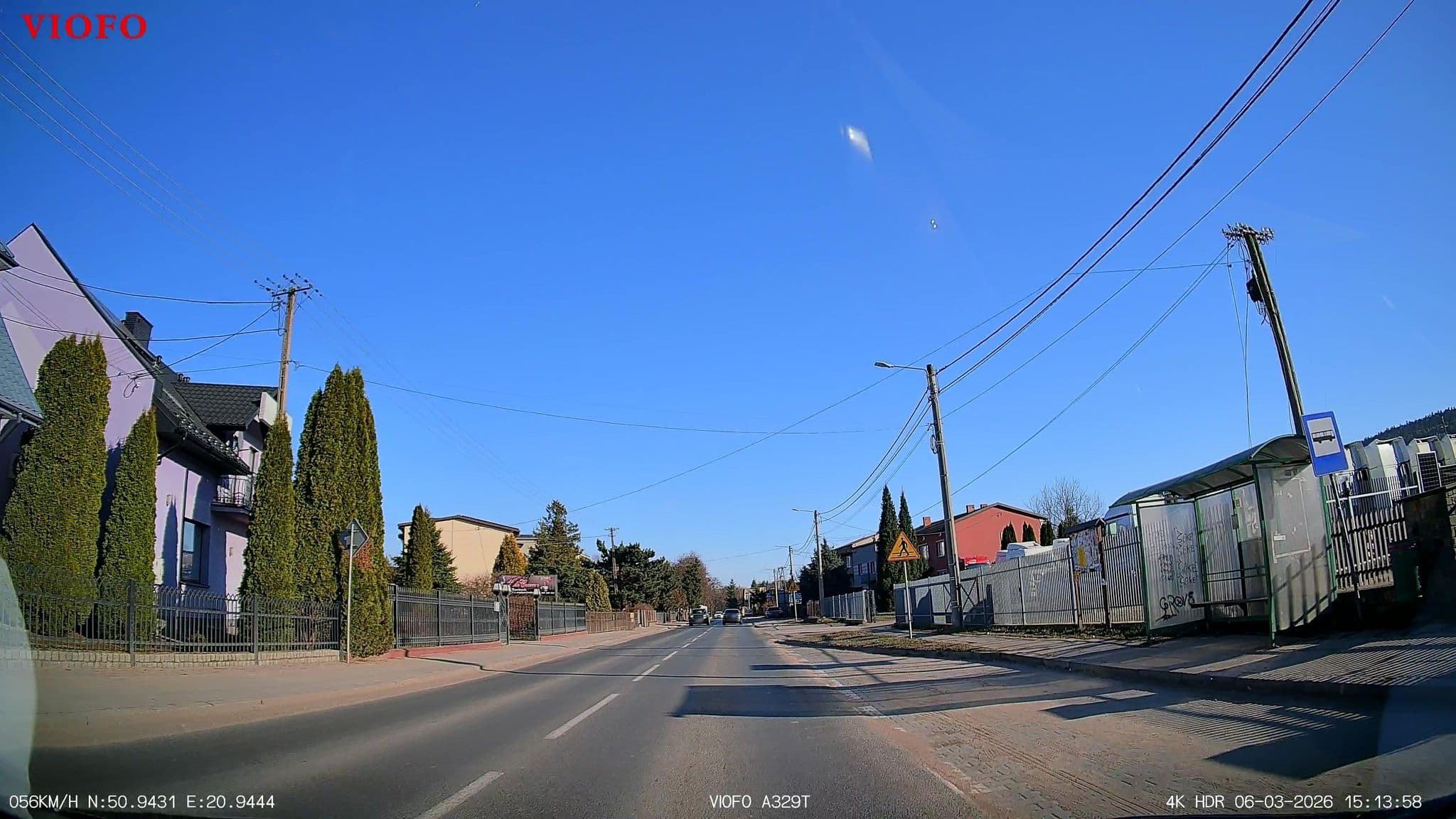Street view near Mała Czarna, Bodzentyn — © Kaczor (CC BY-SA · Mapillary)