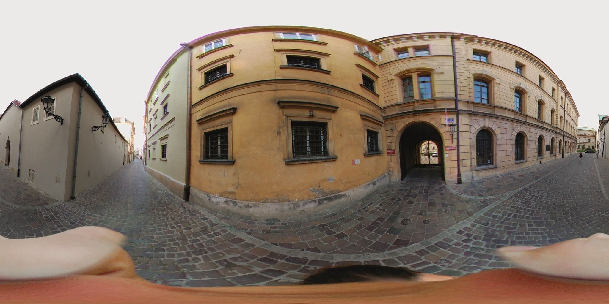 Street view near Bogoria, Kraków
