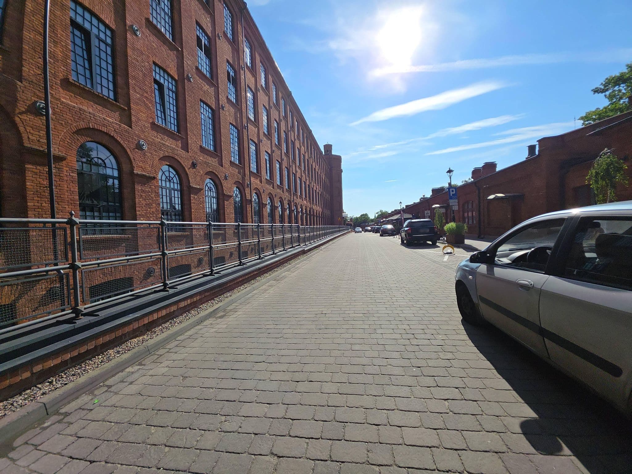 Street view near Księży Młyn, Łódź — © Rowerowa_Lodz (CC BY-SA · Mapillary)