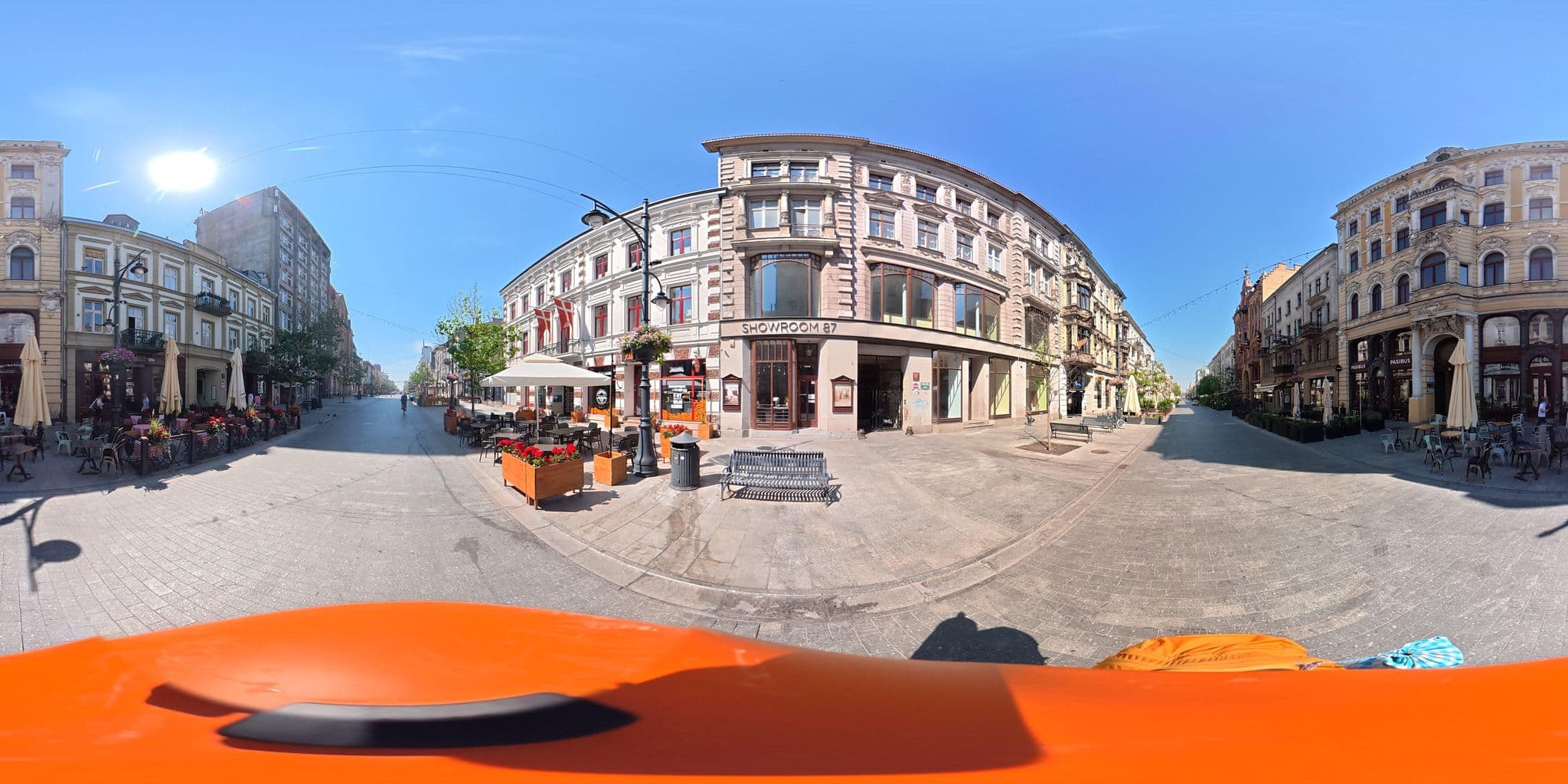 Street view near Apartament Piotrkowska, Łódź
