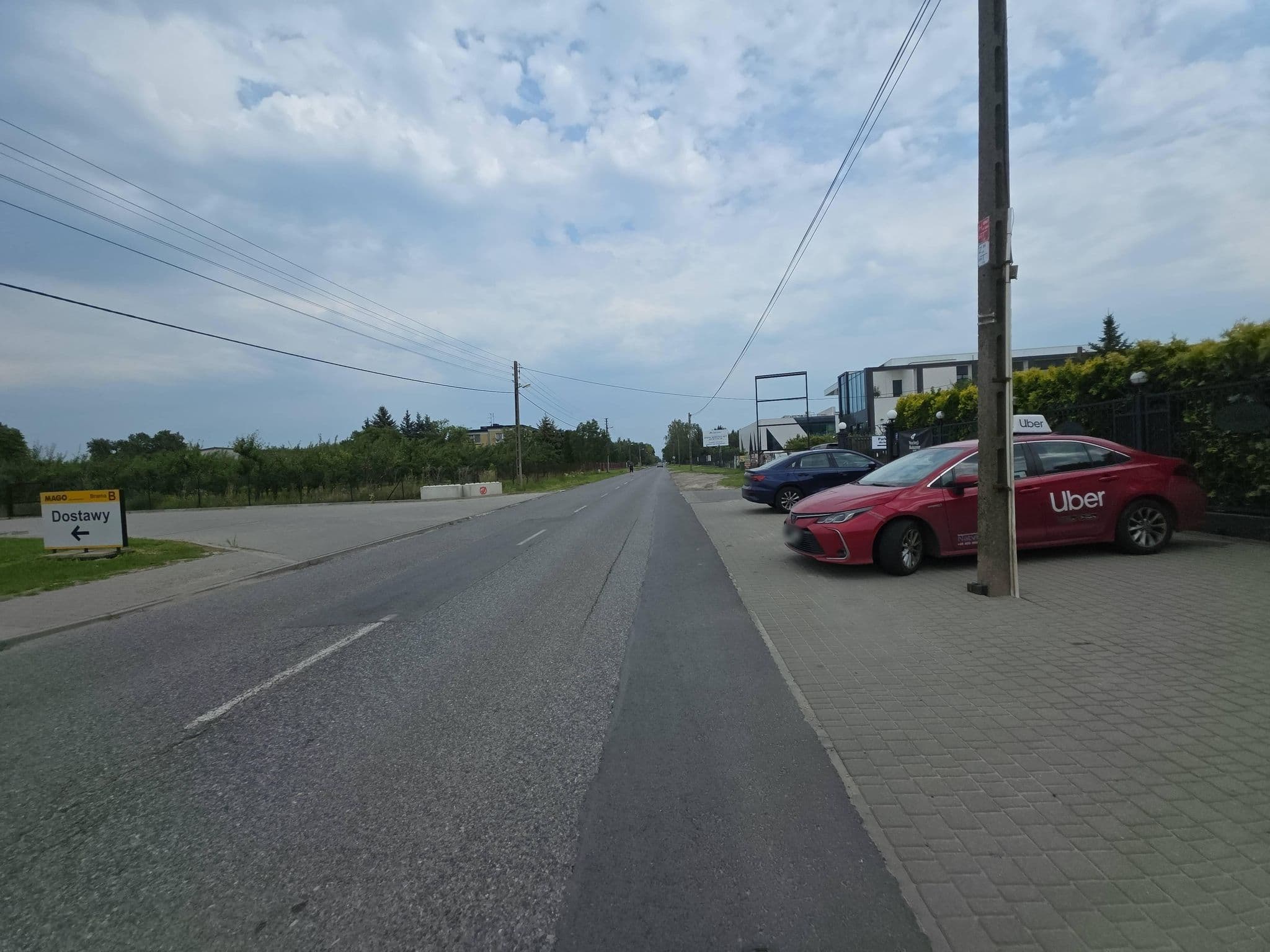 Street view near Malaga Centrum Bankietowo-Noclegowe, Starowa Góra — © Rowerowa_Lodz (CC BY-SA · Mapillary)