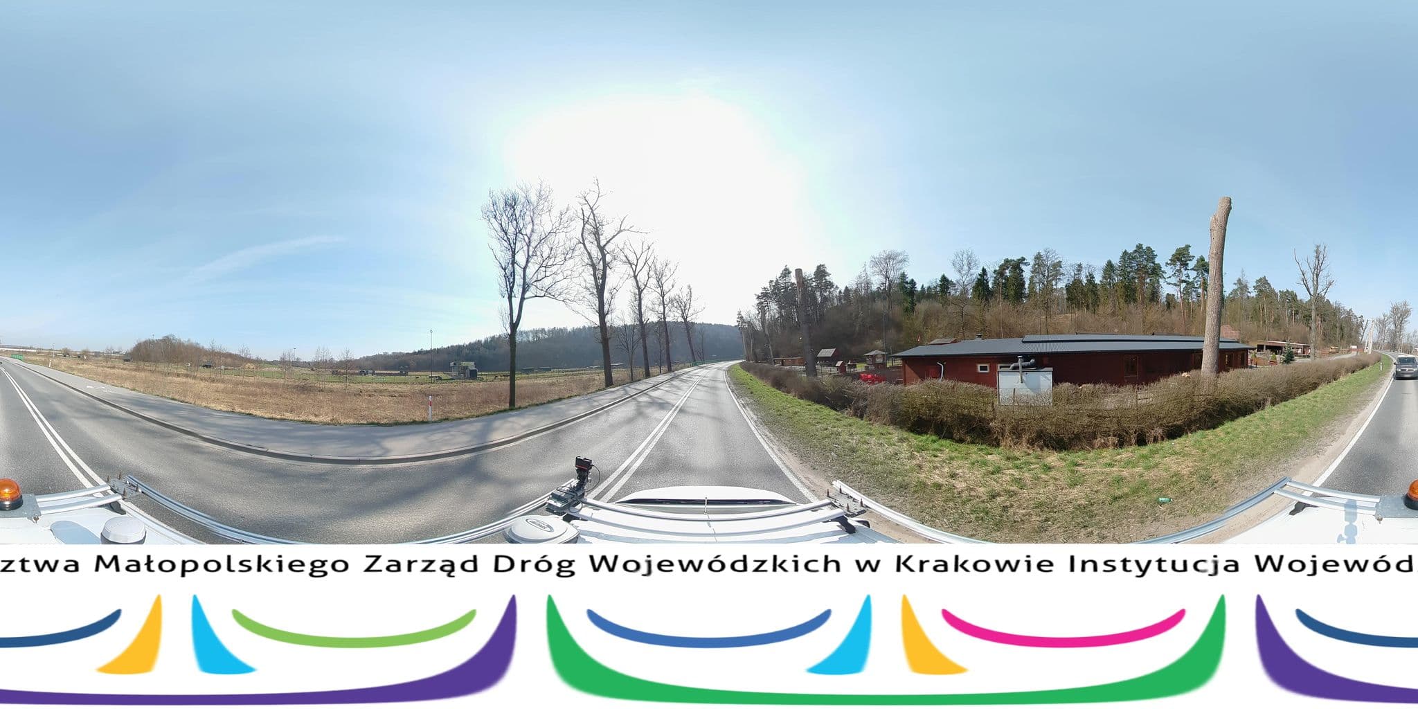 Street view near RogateRanczho, Zabierzów — © ZDW (CC BY-SA · Mapillary)