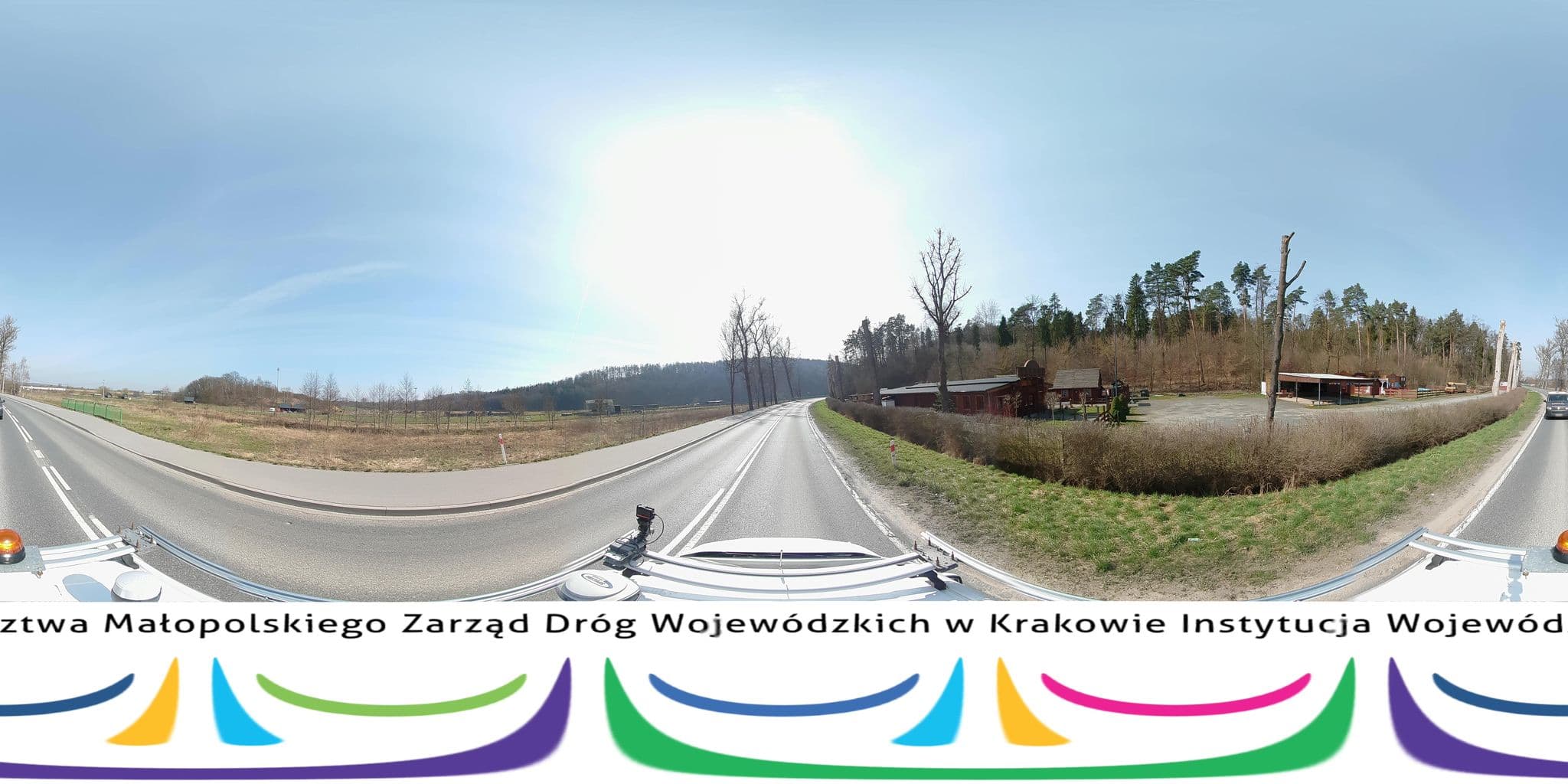 Street view near Rogate Ranczo, Zabierzów — © ZDW (CC BY-SA · Mapillary)