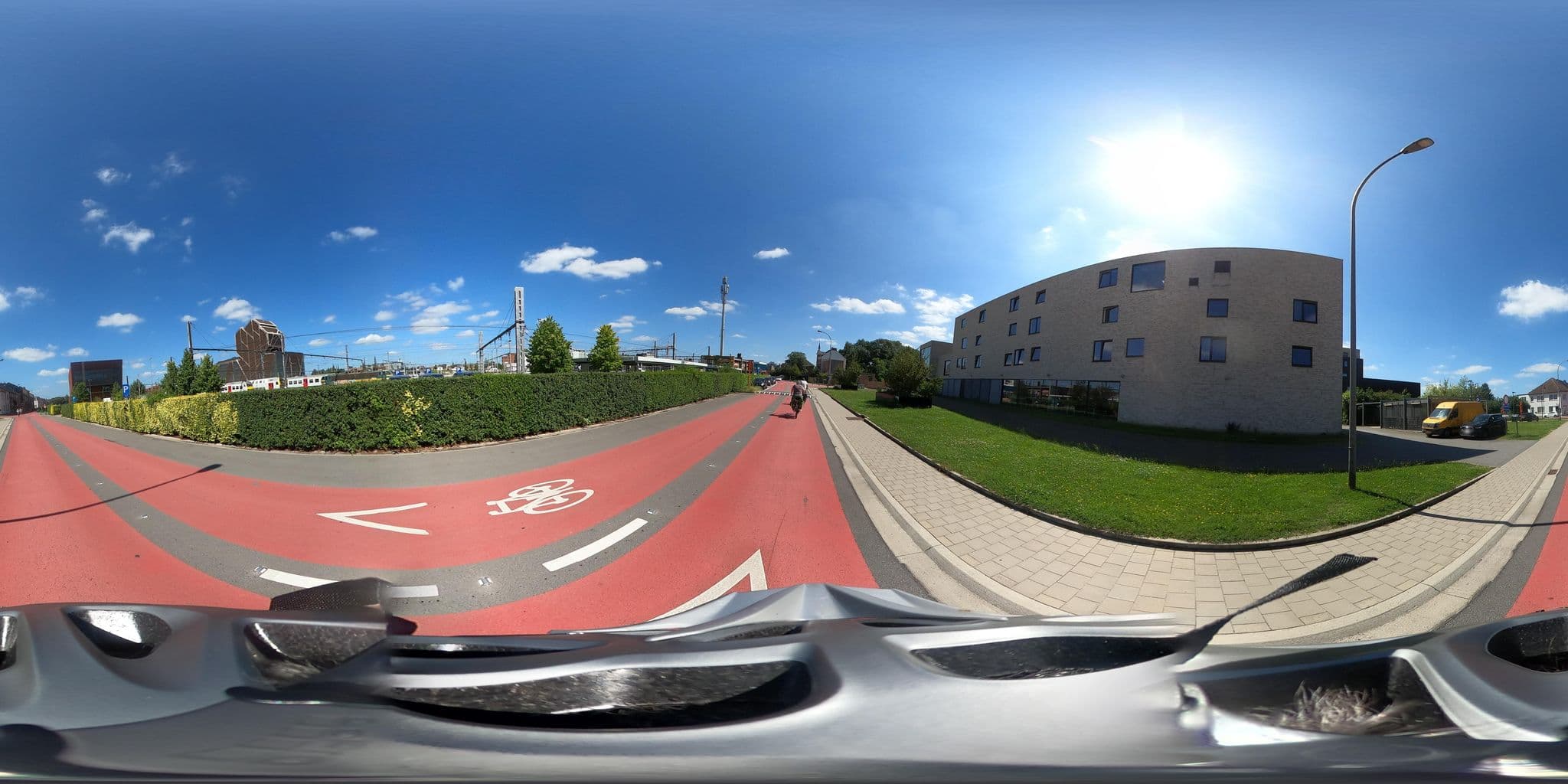 Street view near Hostel H (Hasselt), Hasselt — © Eebie (CC BY-SA · Mapillary)