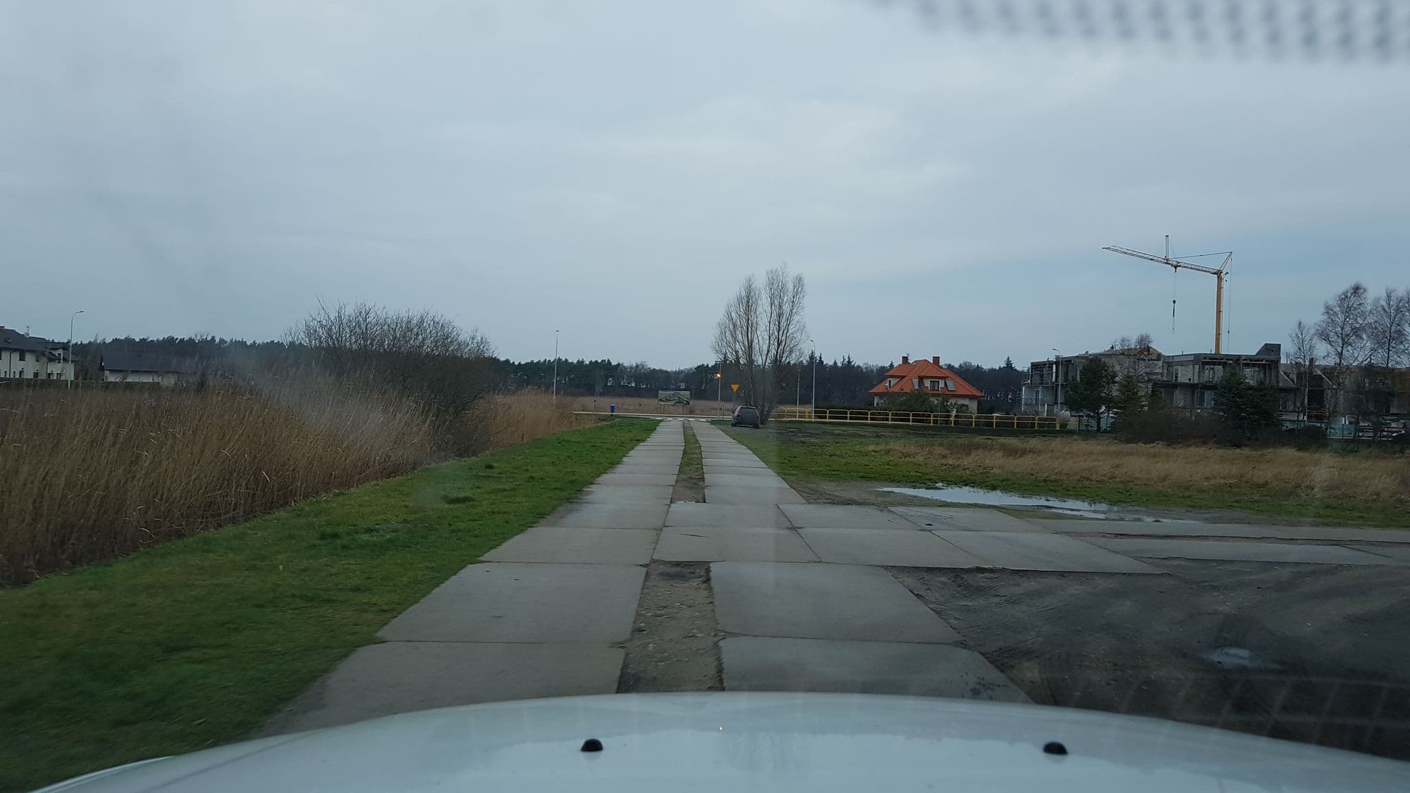 Street view near Vivaldi, Grzybowo