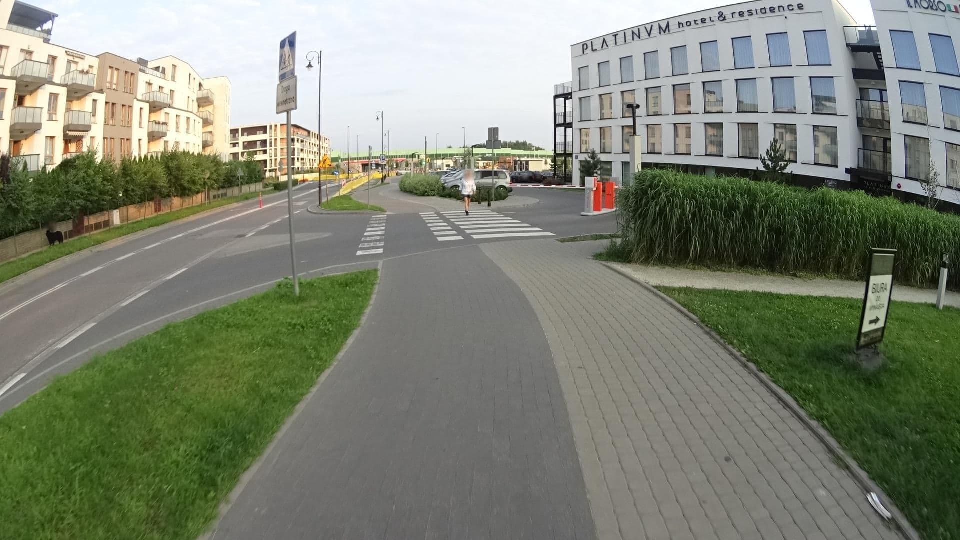 Street view near Platinum Hotel & Residence, Ursynów — © awizonosz (CC BY-SA · Mapillary)