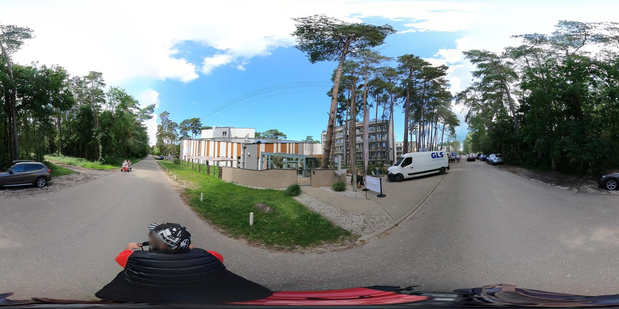 Street view near Grand Laola Spa, Pobierowo
