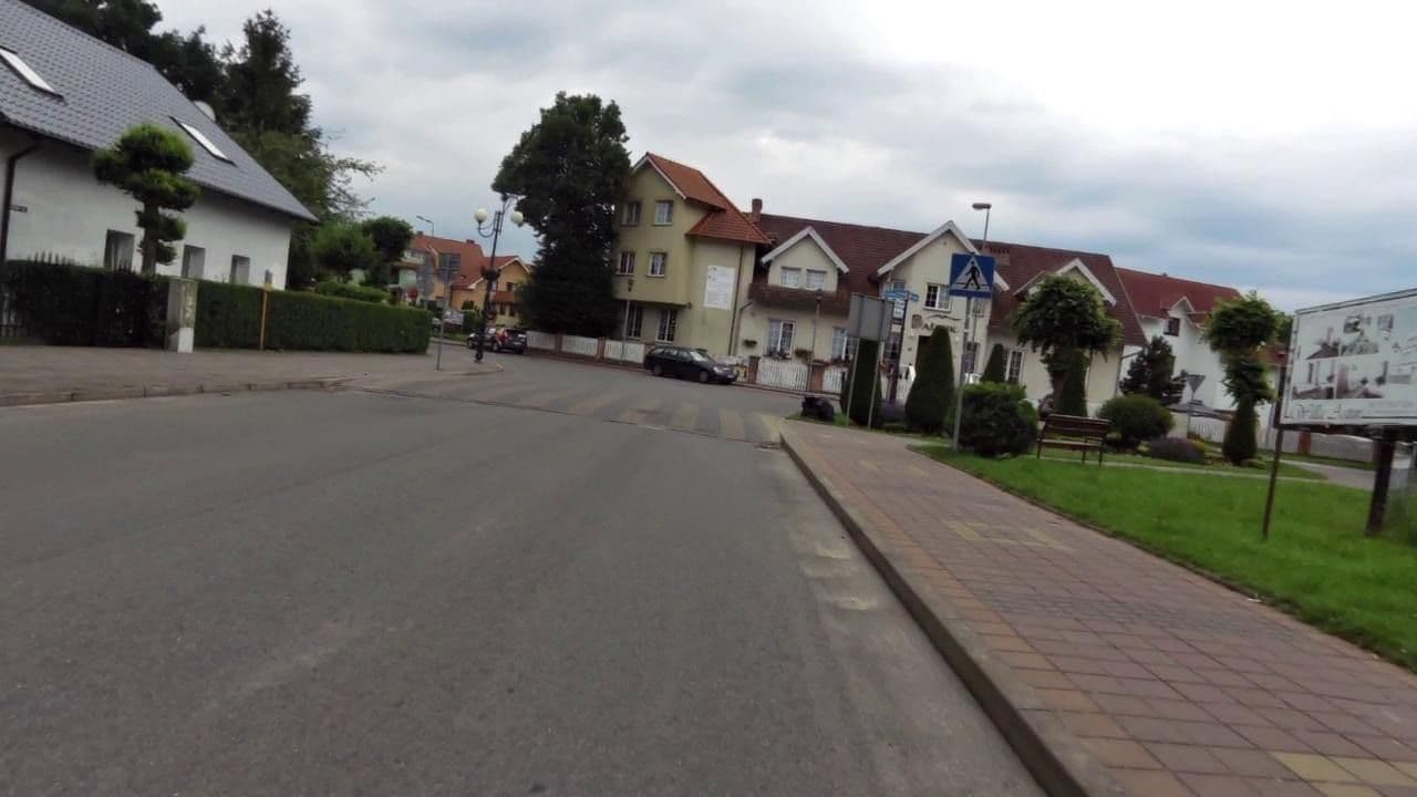 Street view near Willa Arielka, Pobierowo