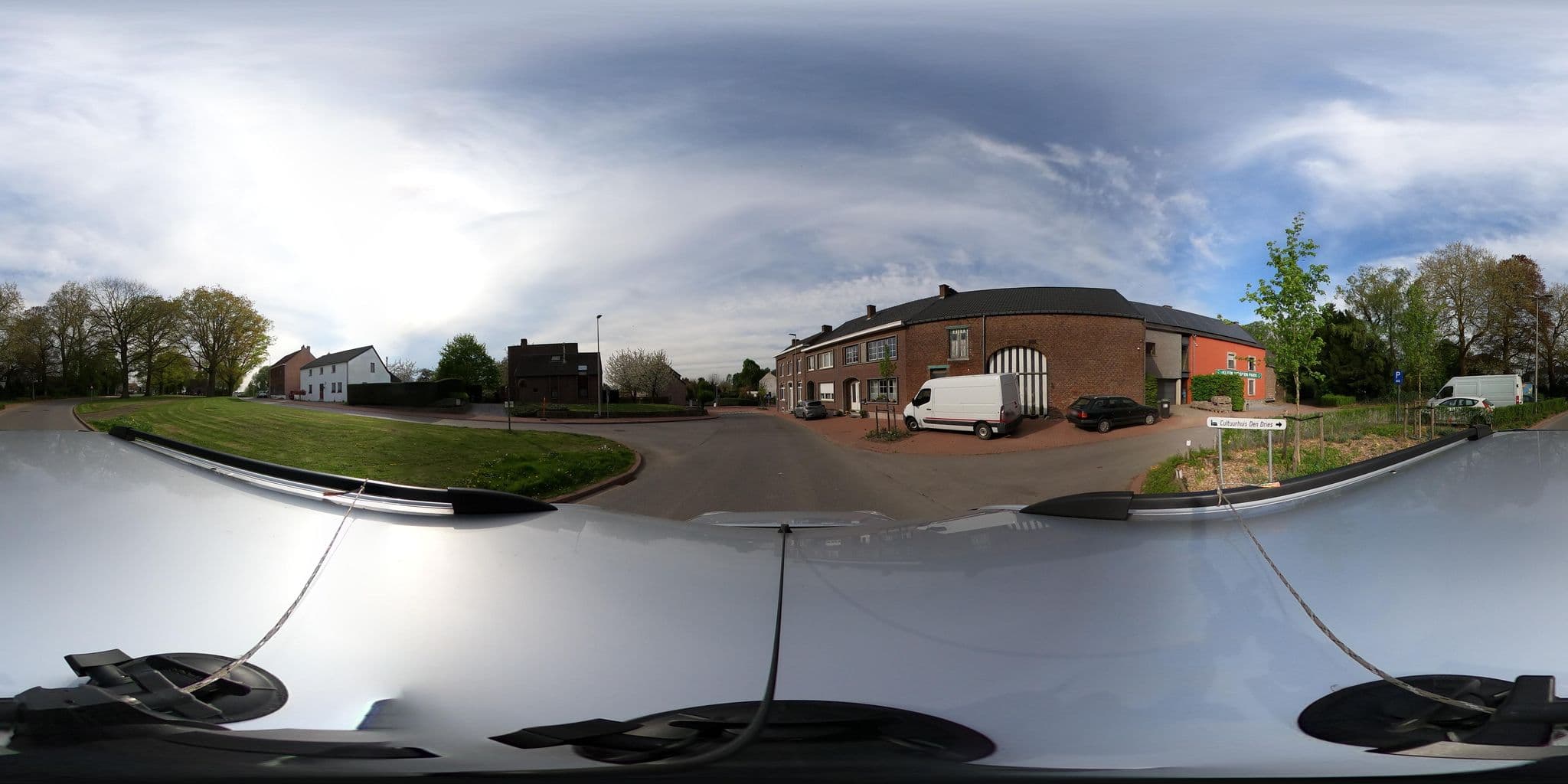 Street view near Klein Vossen Park, Montenaken — © Eebie (CC BY-SA · Mapillary)