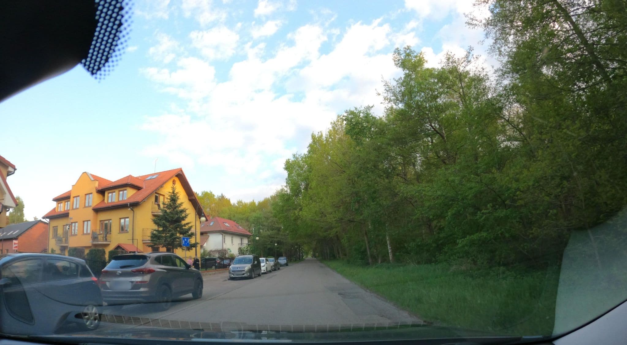 Street view near Bursztyn, Pobierowo