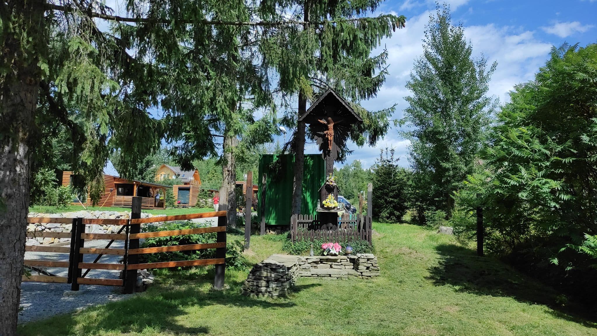 Street view near Woodbox Istebna, Istebna — © rybmat (CC BY-SA · Mapillary)