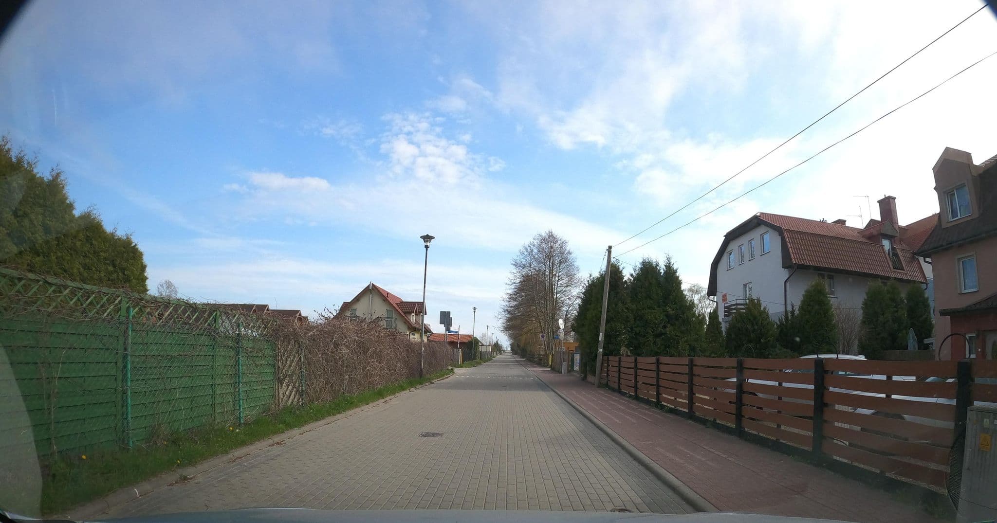 Street view near Atlantic, Mielno