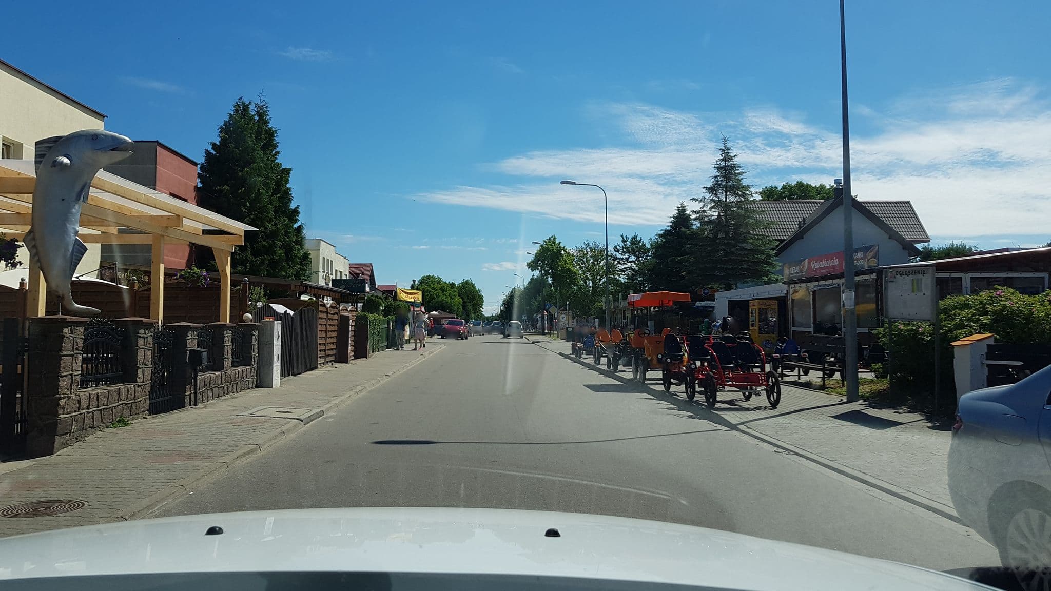 Street view near Stella, Grzybowo