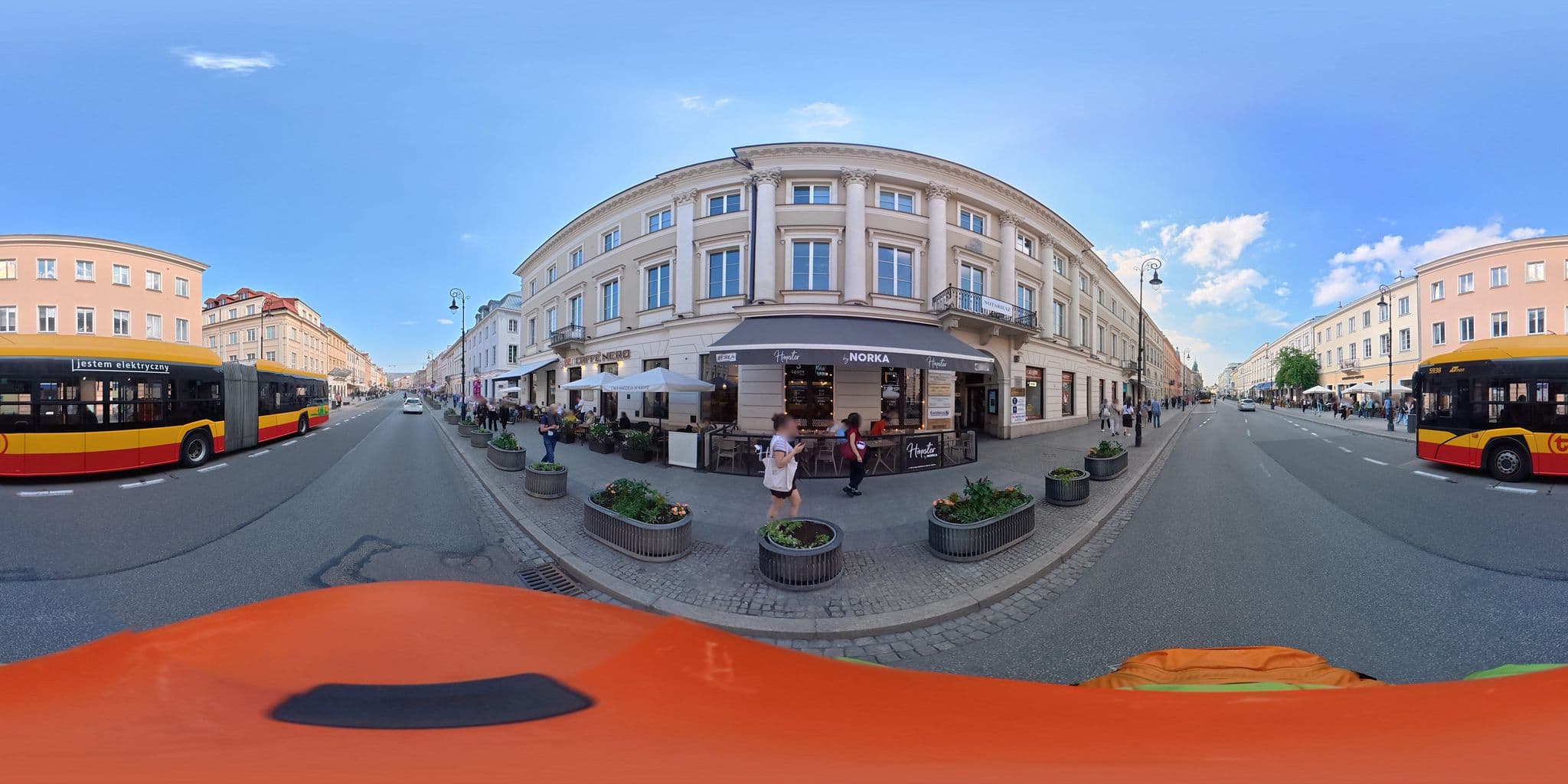 Street view near Ąę, Śródmieście — © awizonosz (CC BY-SA · Mapillary)