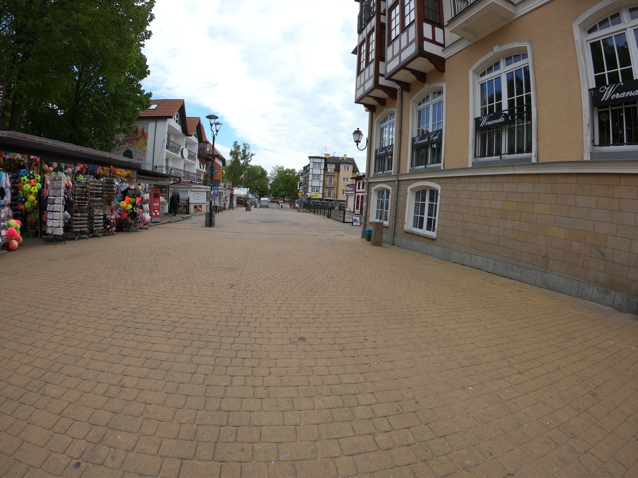 Street view near Zachód Słońca, Mielno