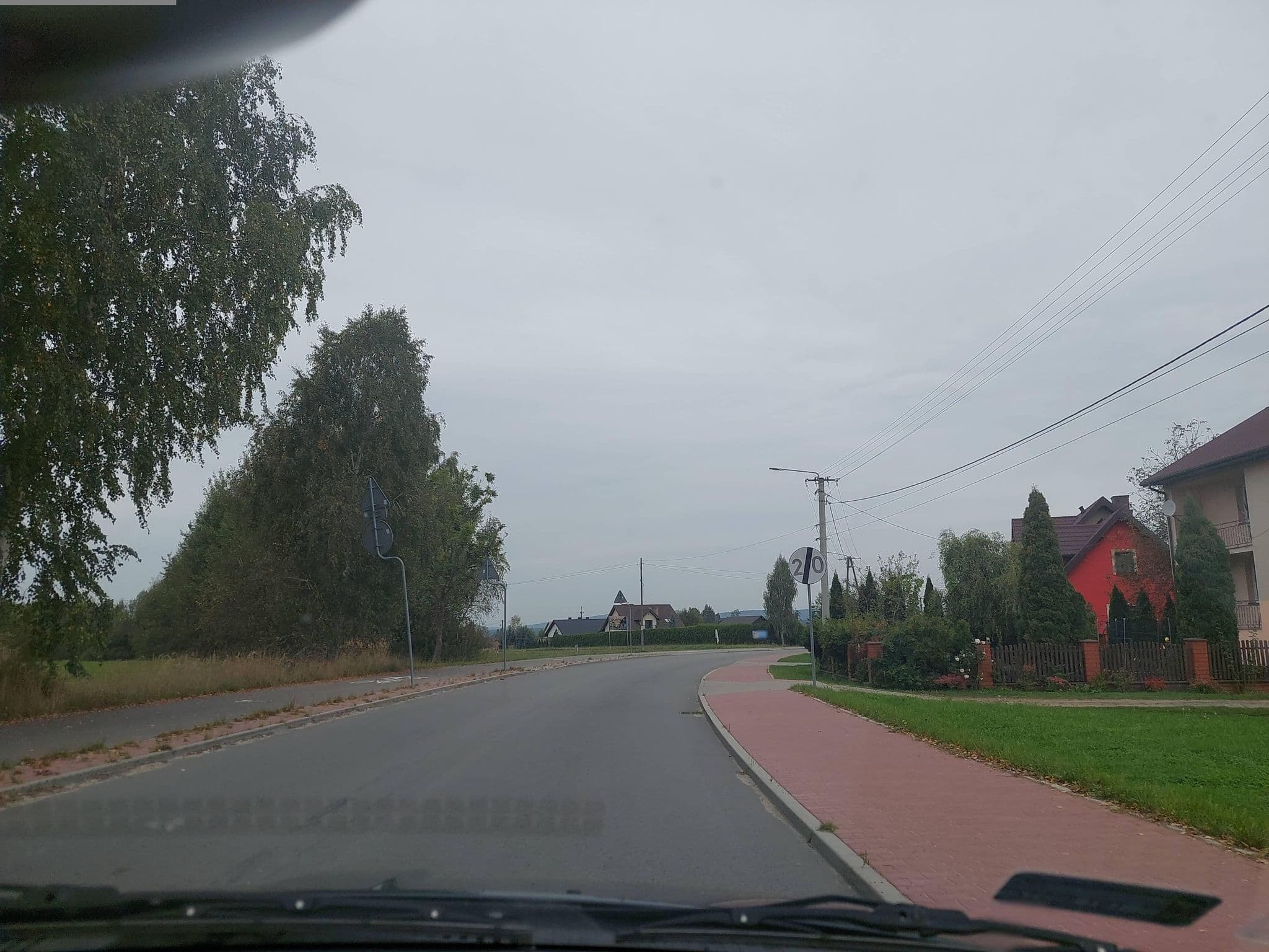 Street view near Jagodowy Domek, Bodzentyn — © Awoobis (CC BY-SA · Mapillary)