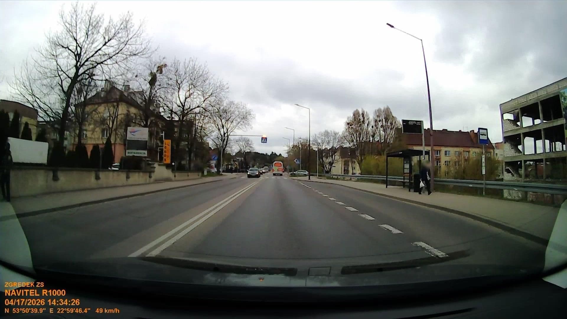 Street view near Logos, Augustów — © d3mol3k (CC BY-SA · Mapillary)